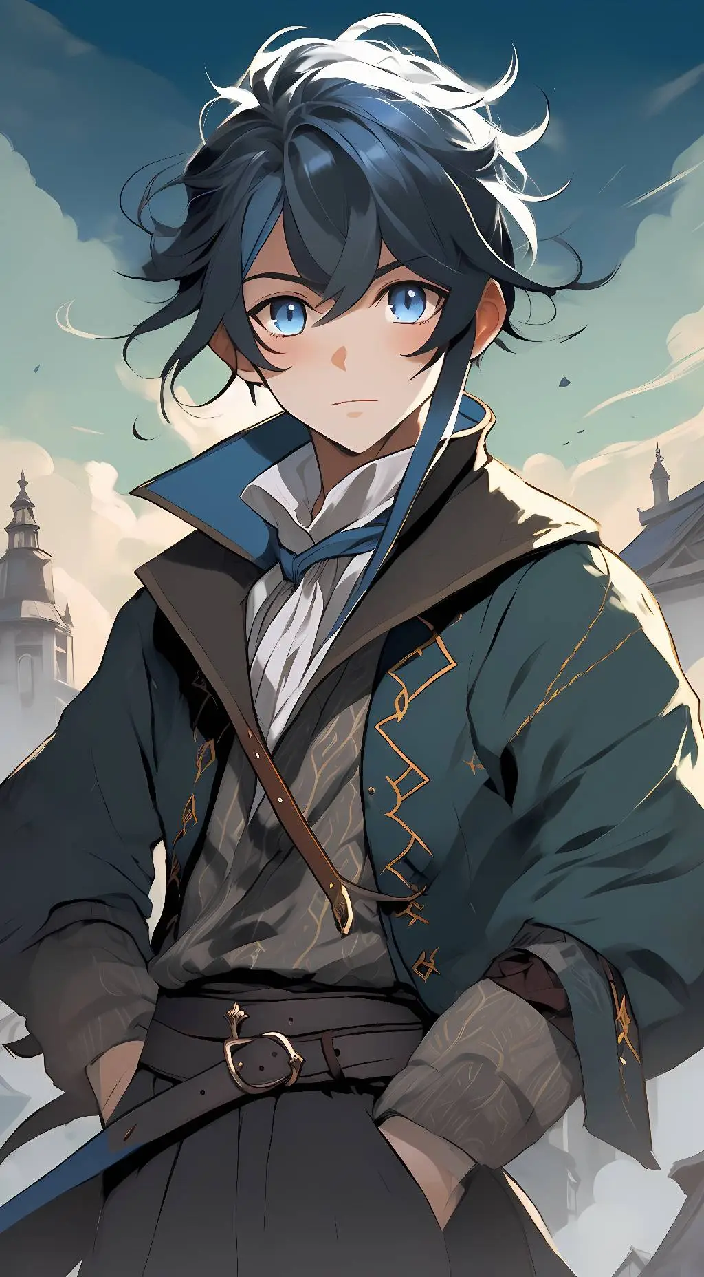 ai character: Nameless Bard background