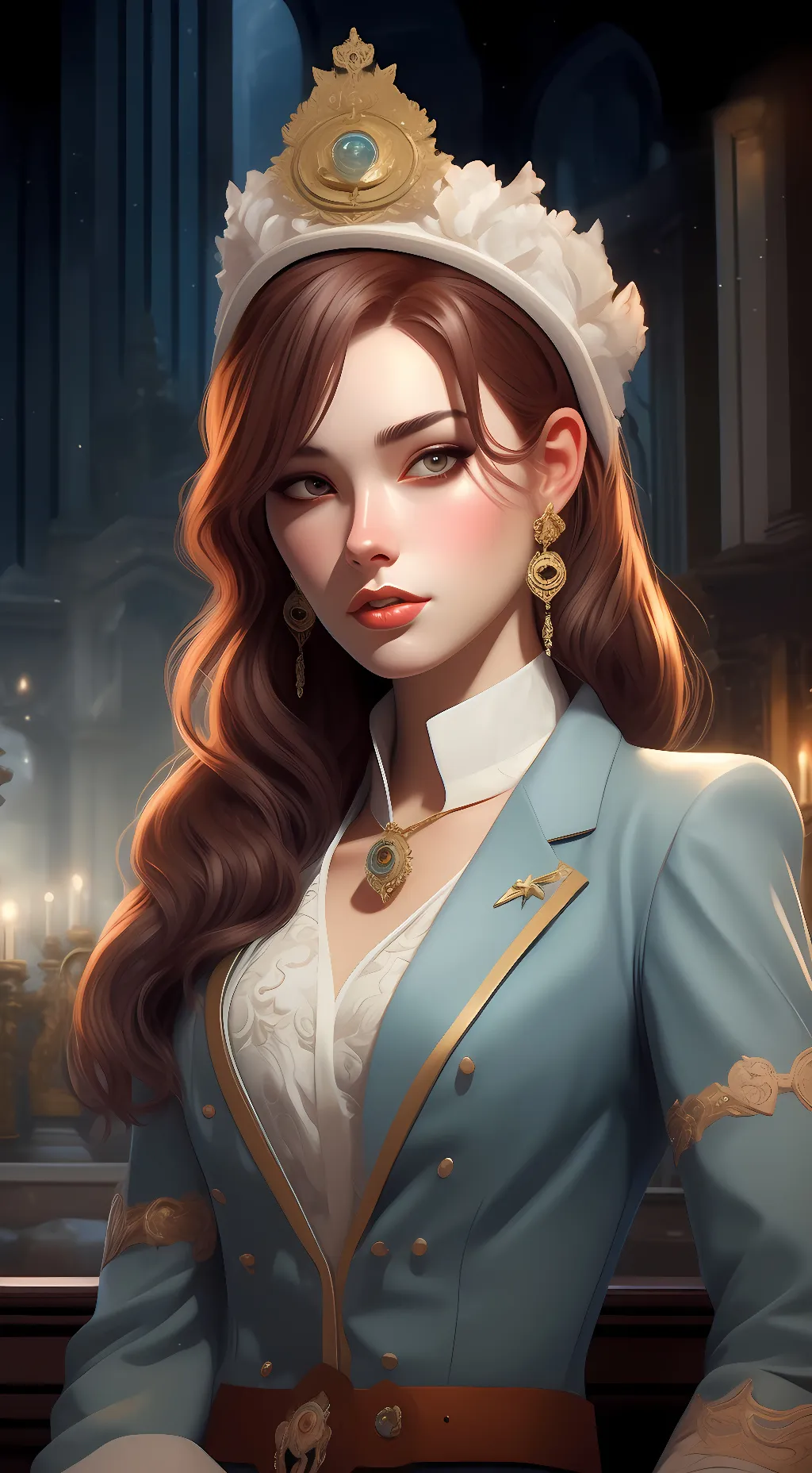 ai character: Princess Shellia  background