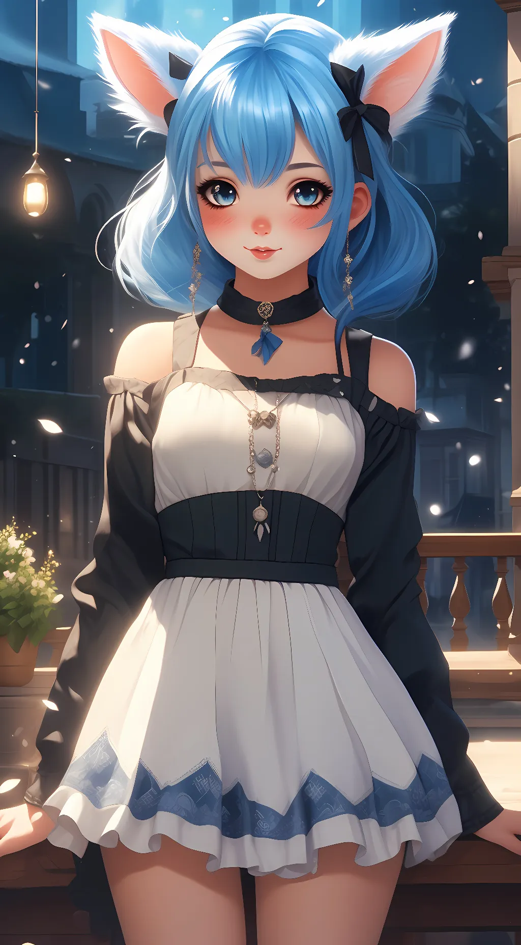 ai character: Sunny~ background