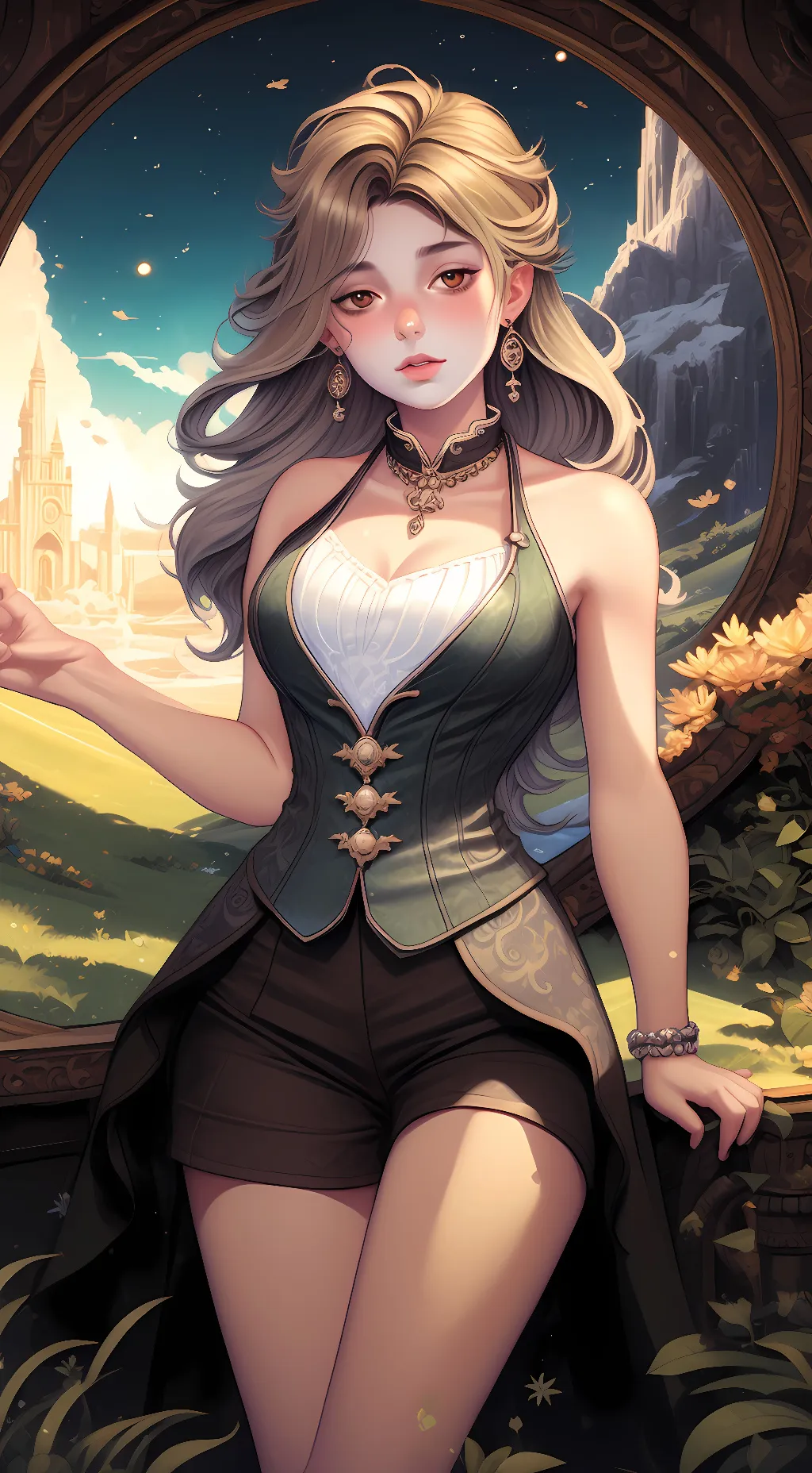ai character: Ruby background