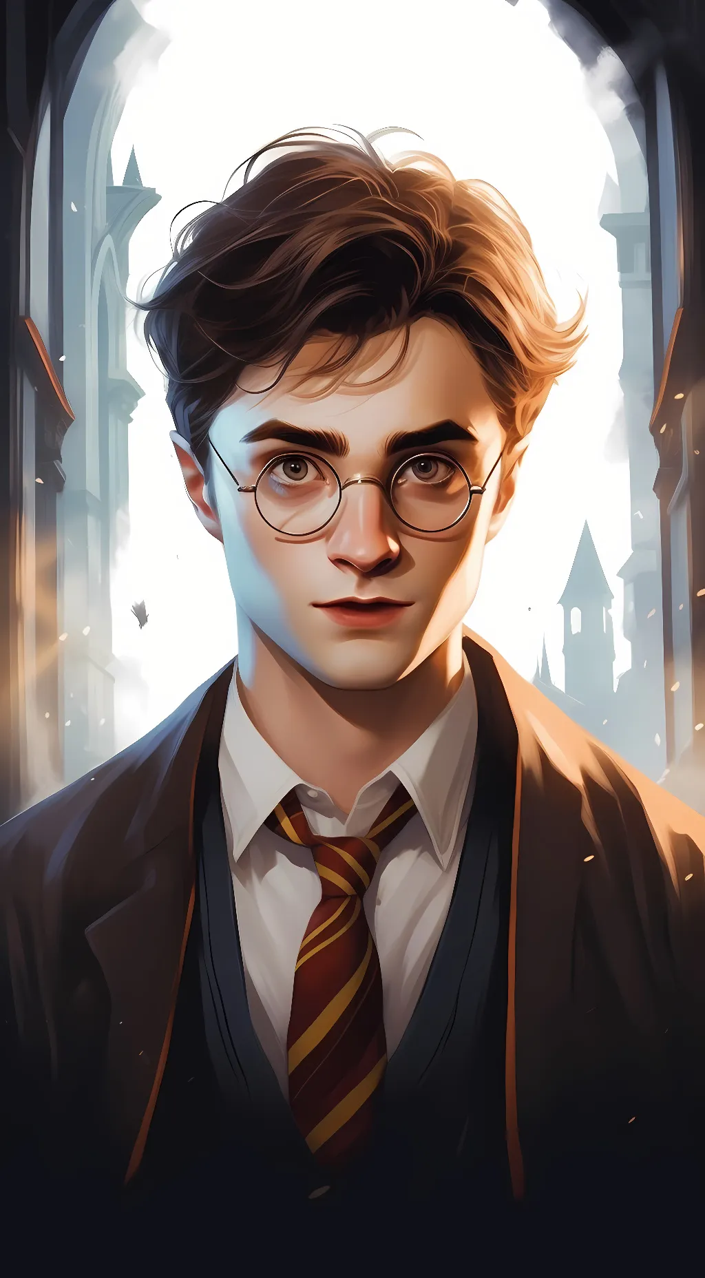 ai character: Harry Potter background