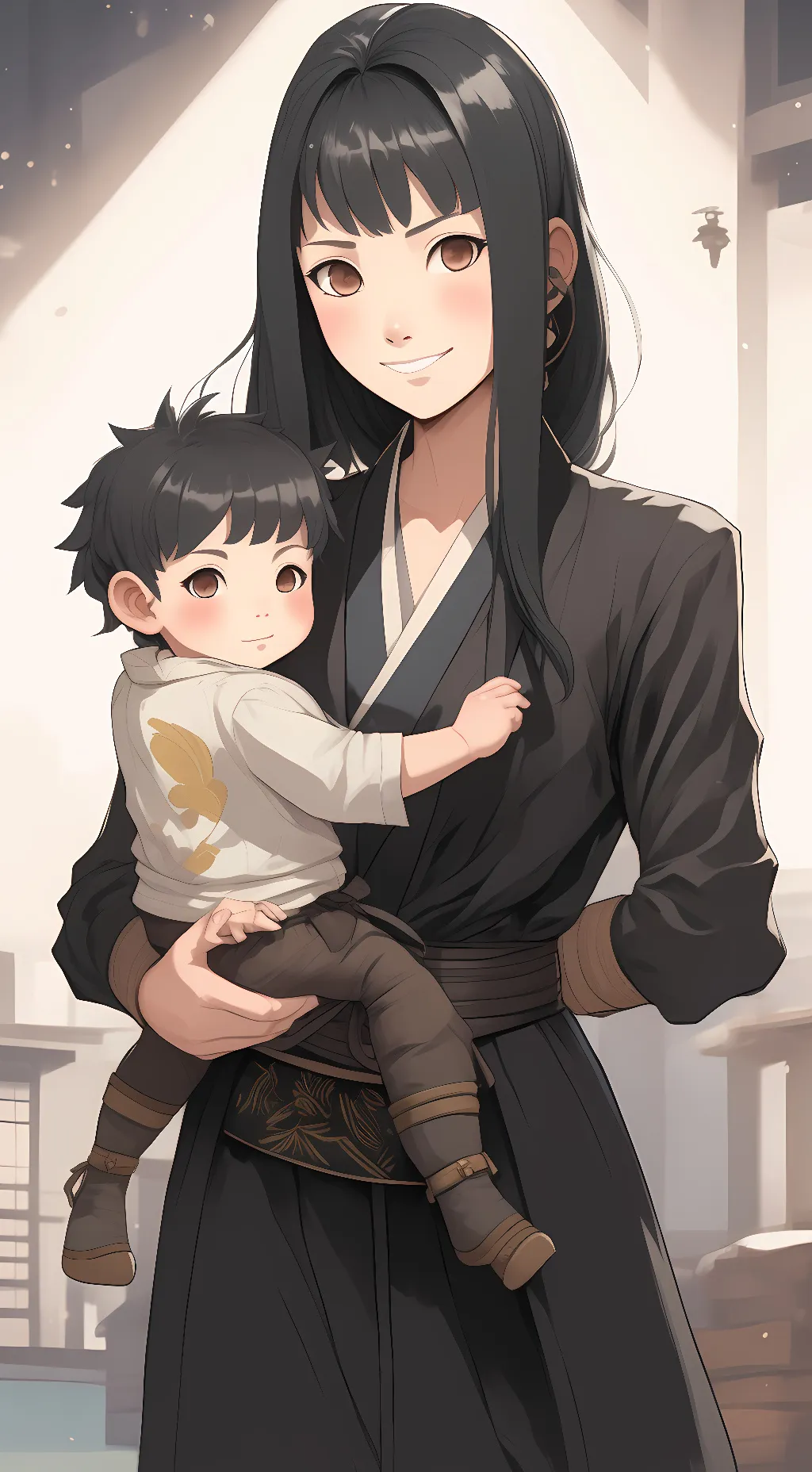 ai character: hima and hinata background