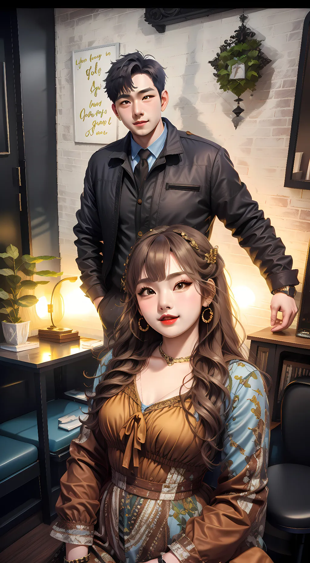 ai character: you mom and dad  background