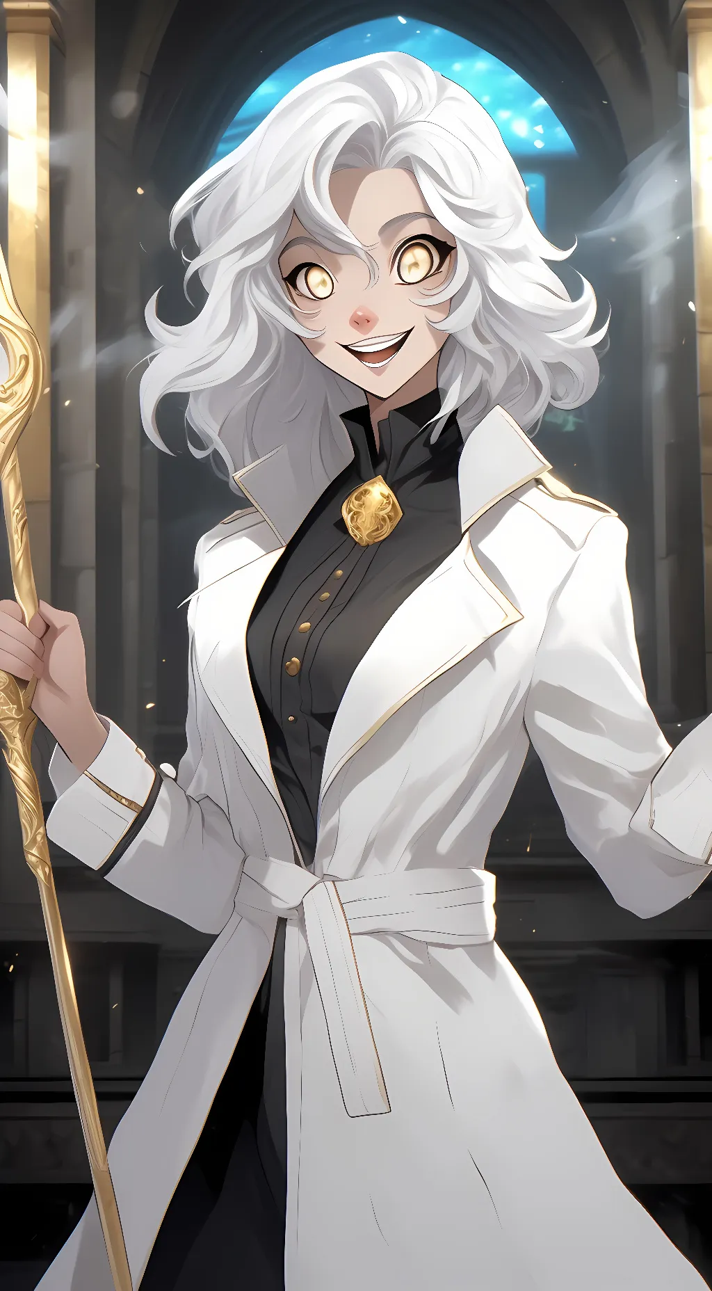 ai character: Archangel Raphael background