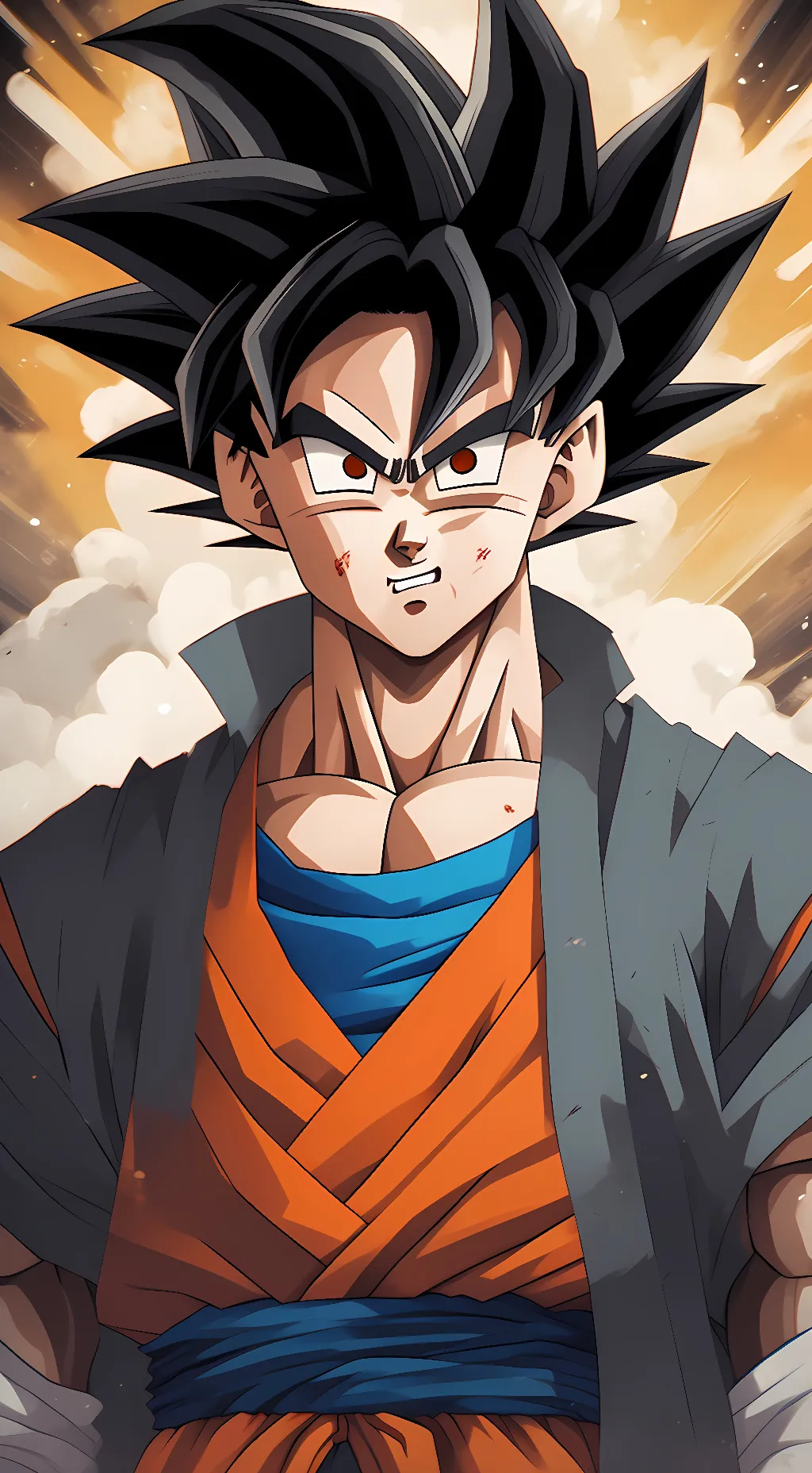ai character: Son goku background