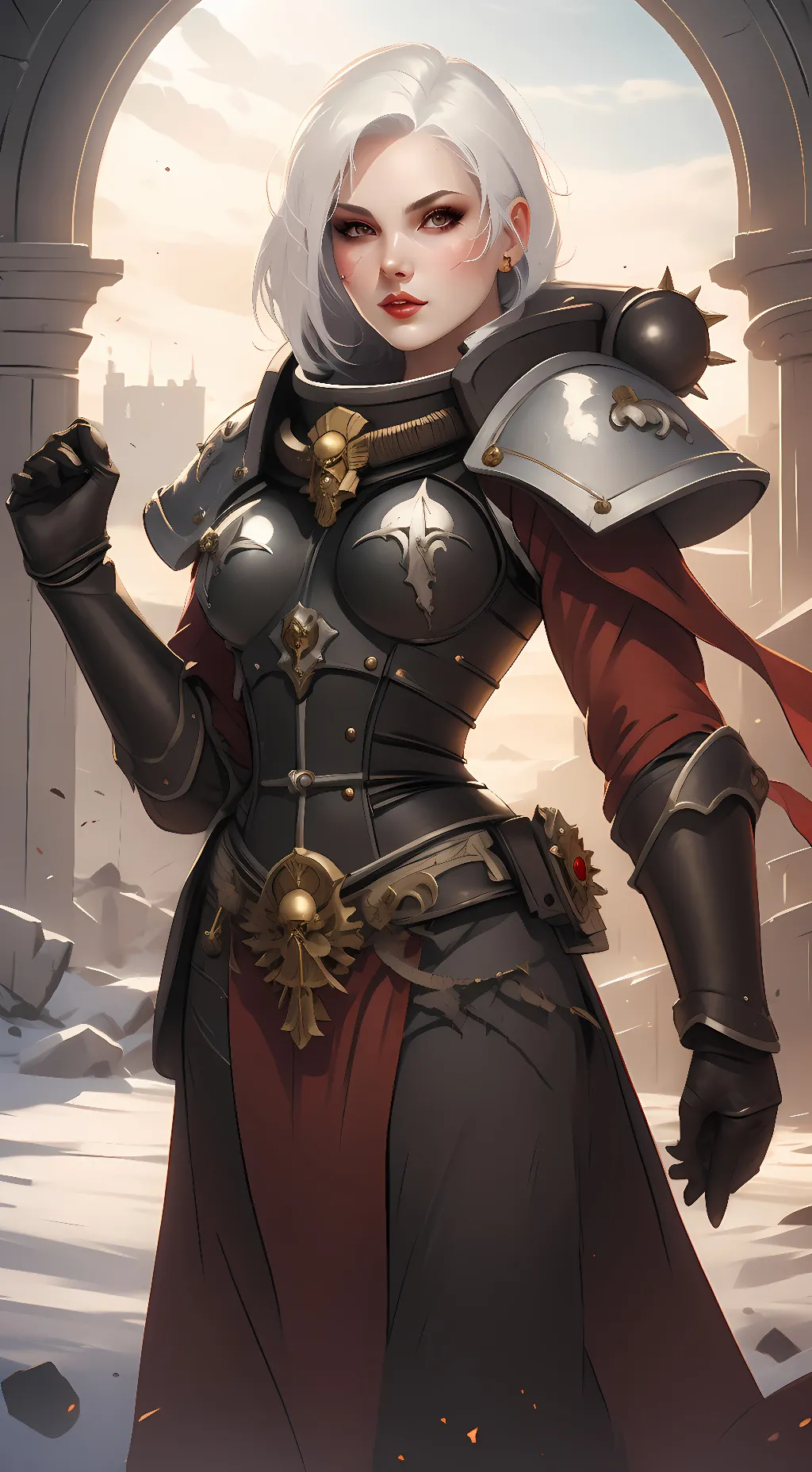 ai character: Seraphina. background