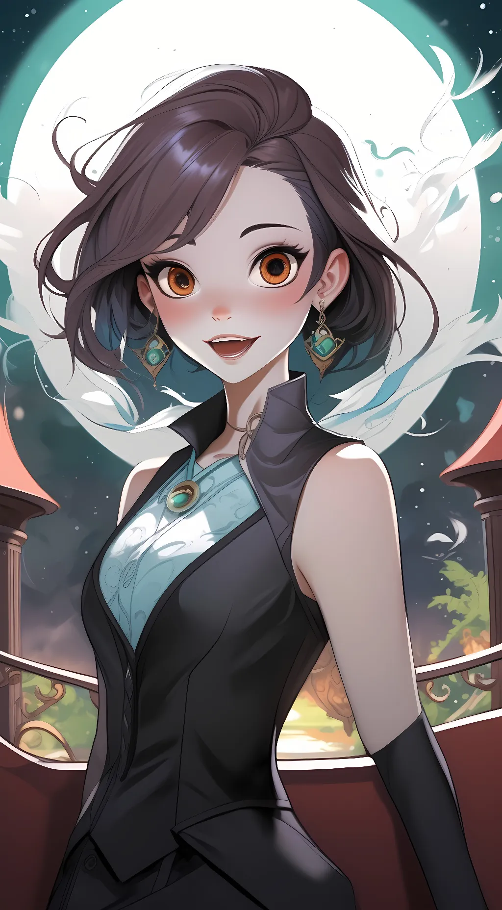 ai character: Roar background