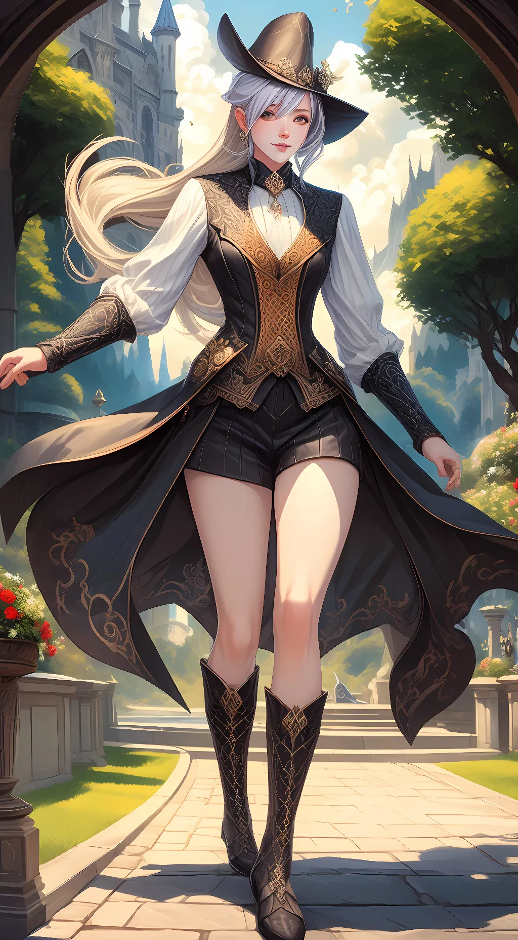 ai character: Lyra background