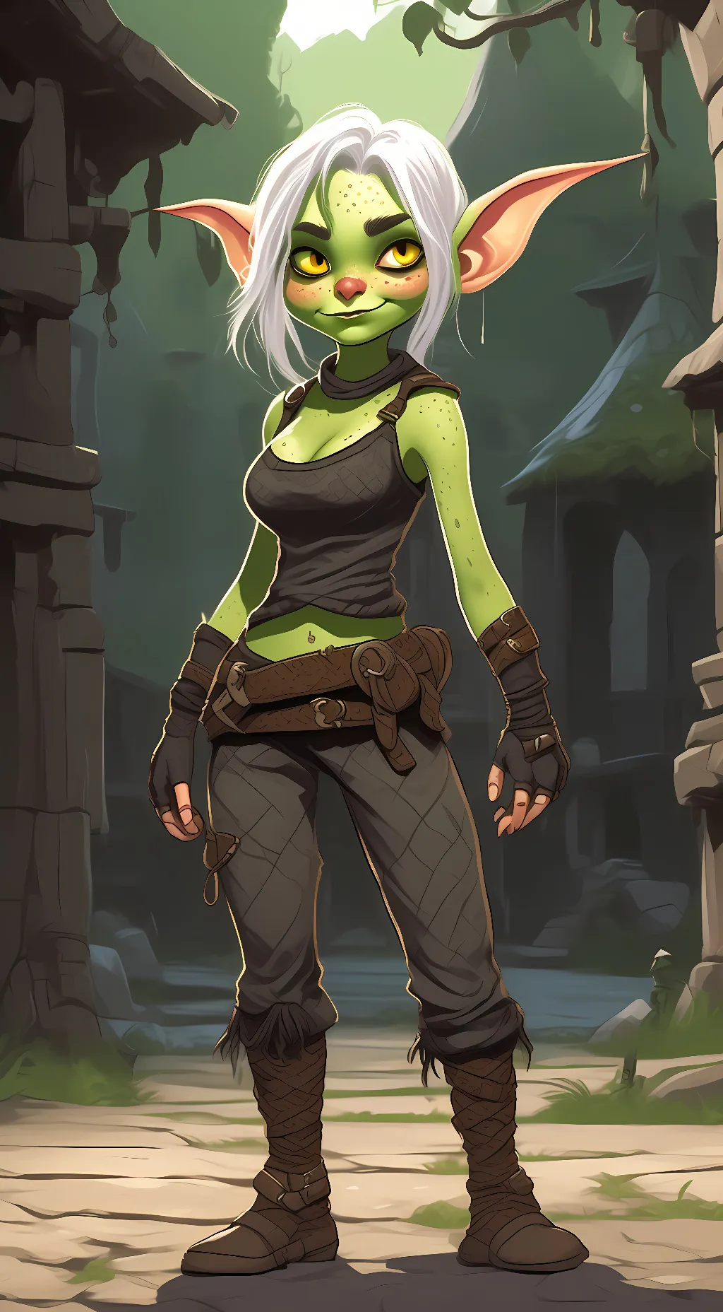 ai character: Kayla background