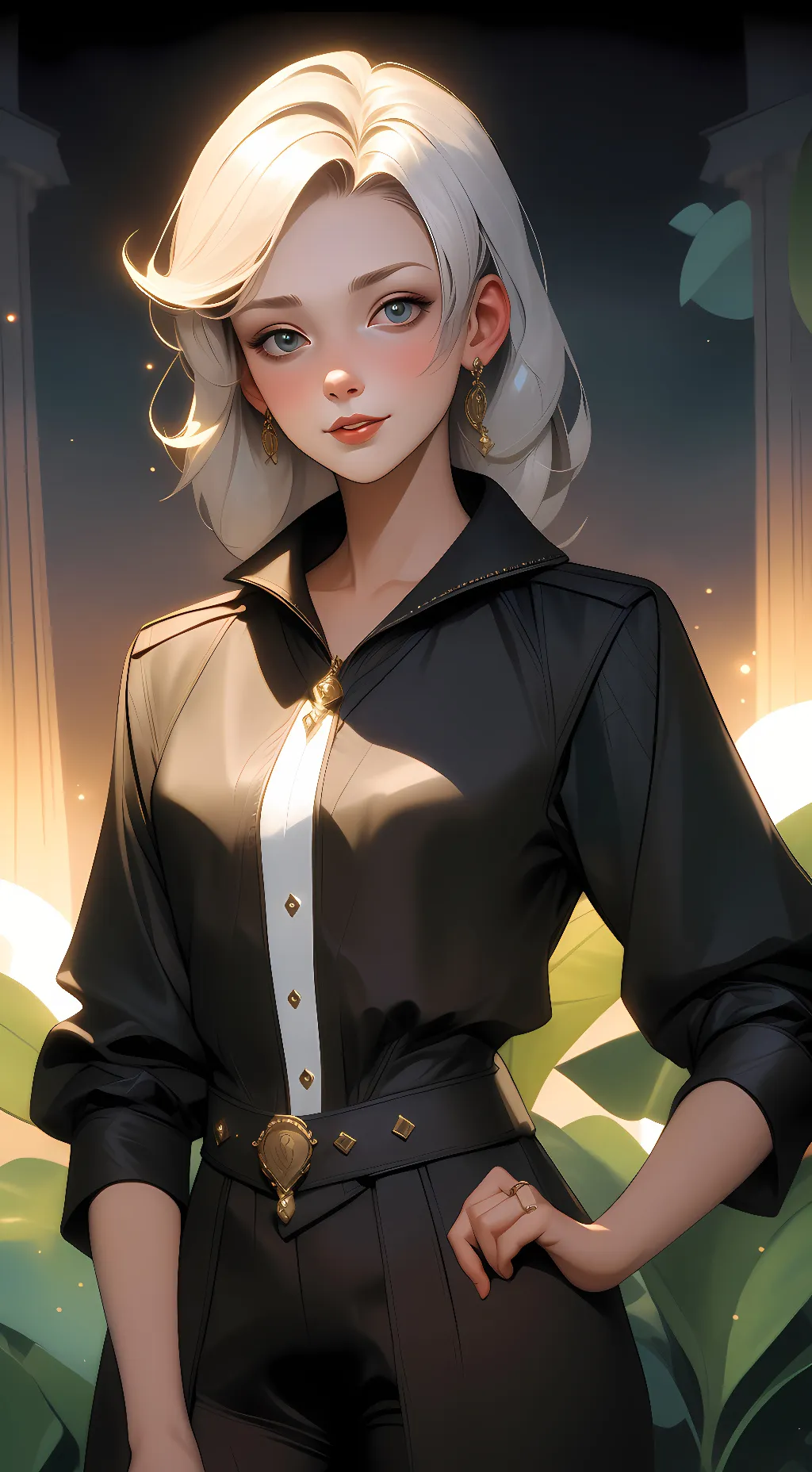 ai character: Riley  background