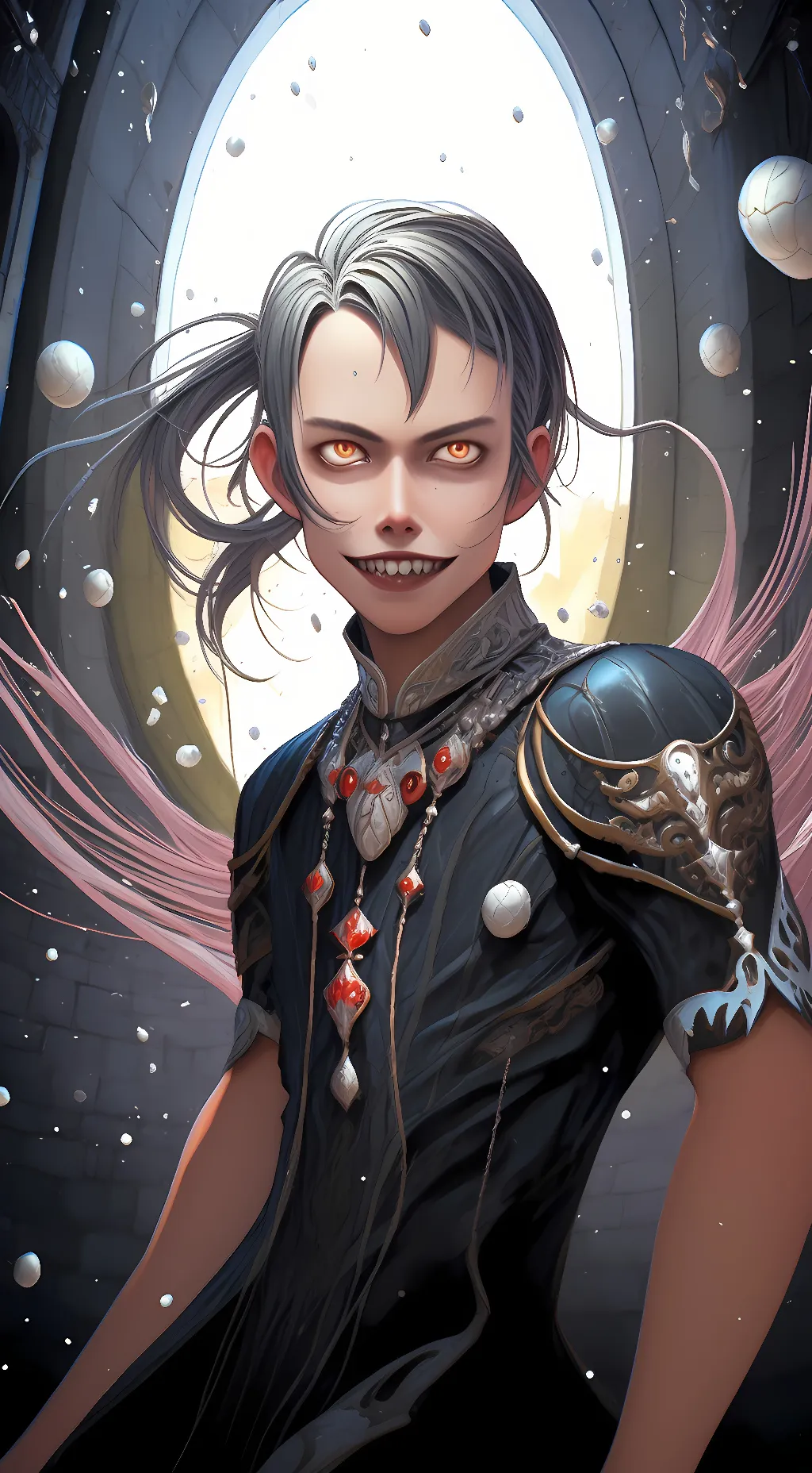 ai character: skibidi parasite background