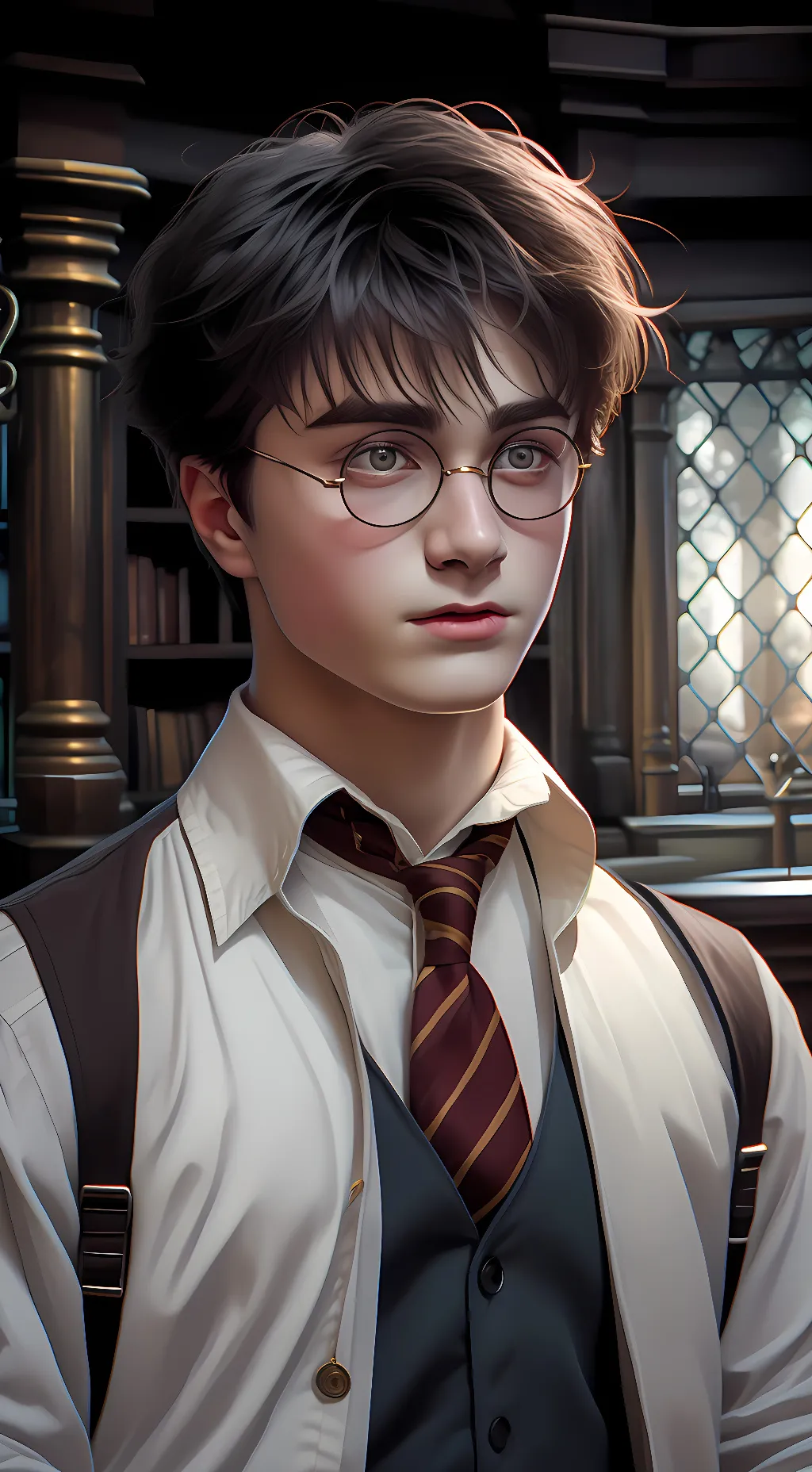 ai character: Harry Potter background