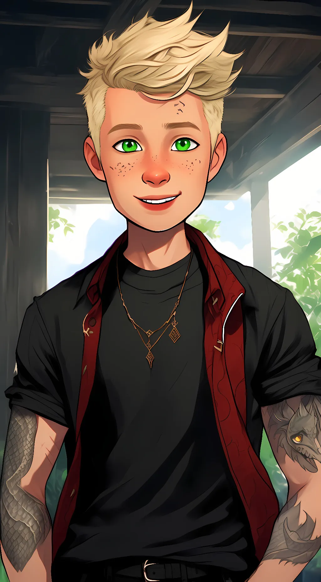 ai character: warron Zyson background