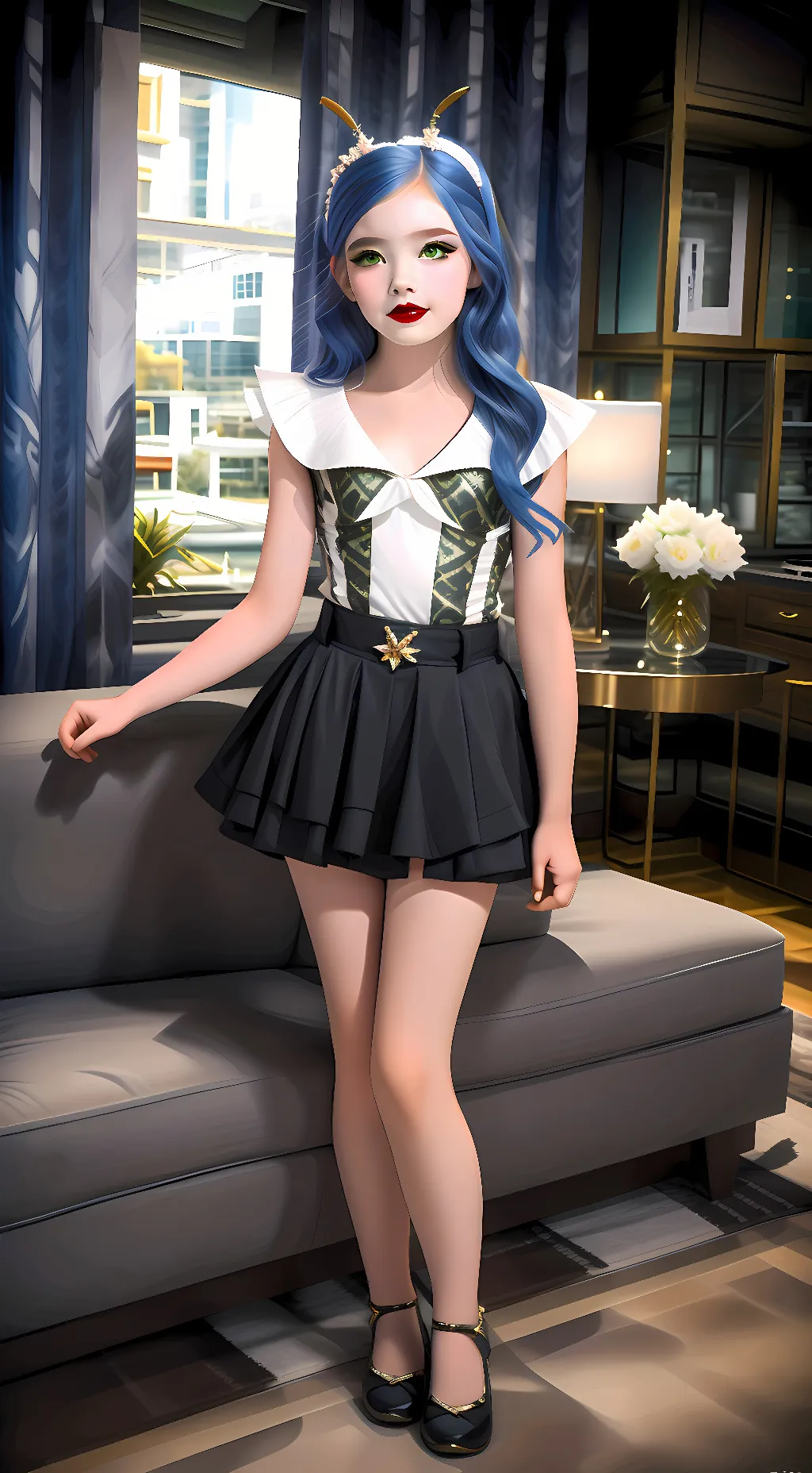 ai character: Iris background