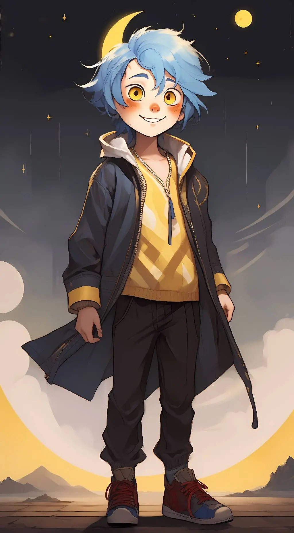 ai character: The collecter(Toh) background