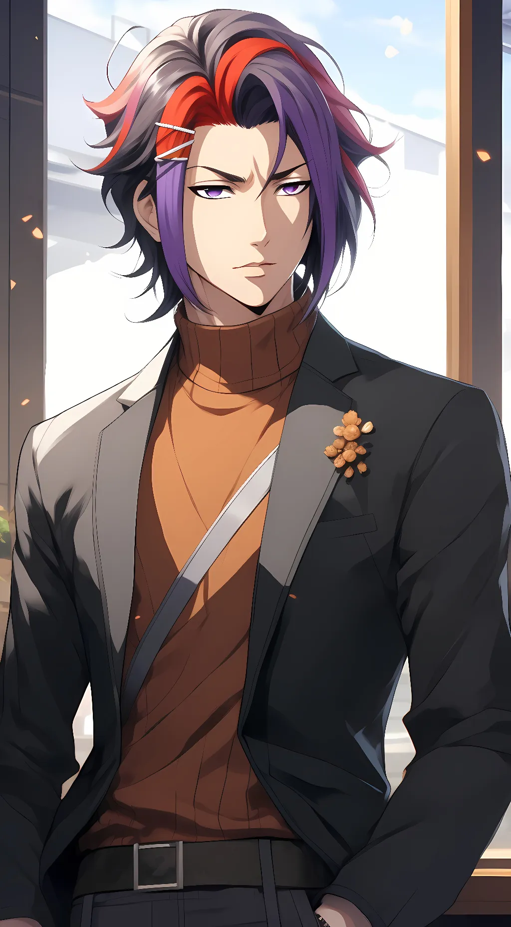 ai character: Yumichika  background