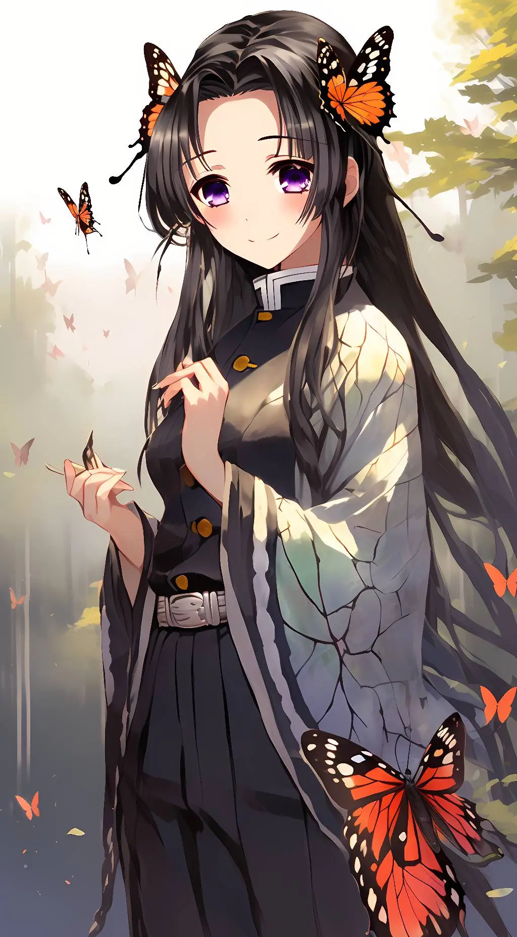 ai character: Kanae kocho background