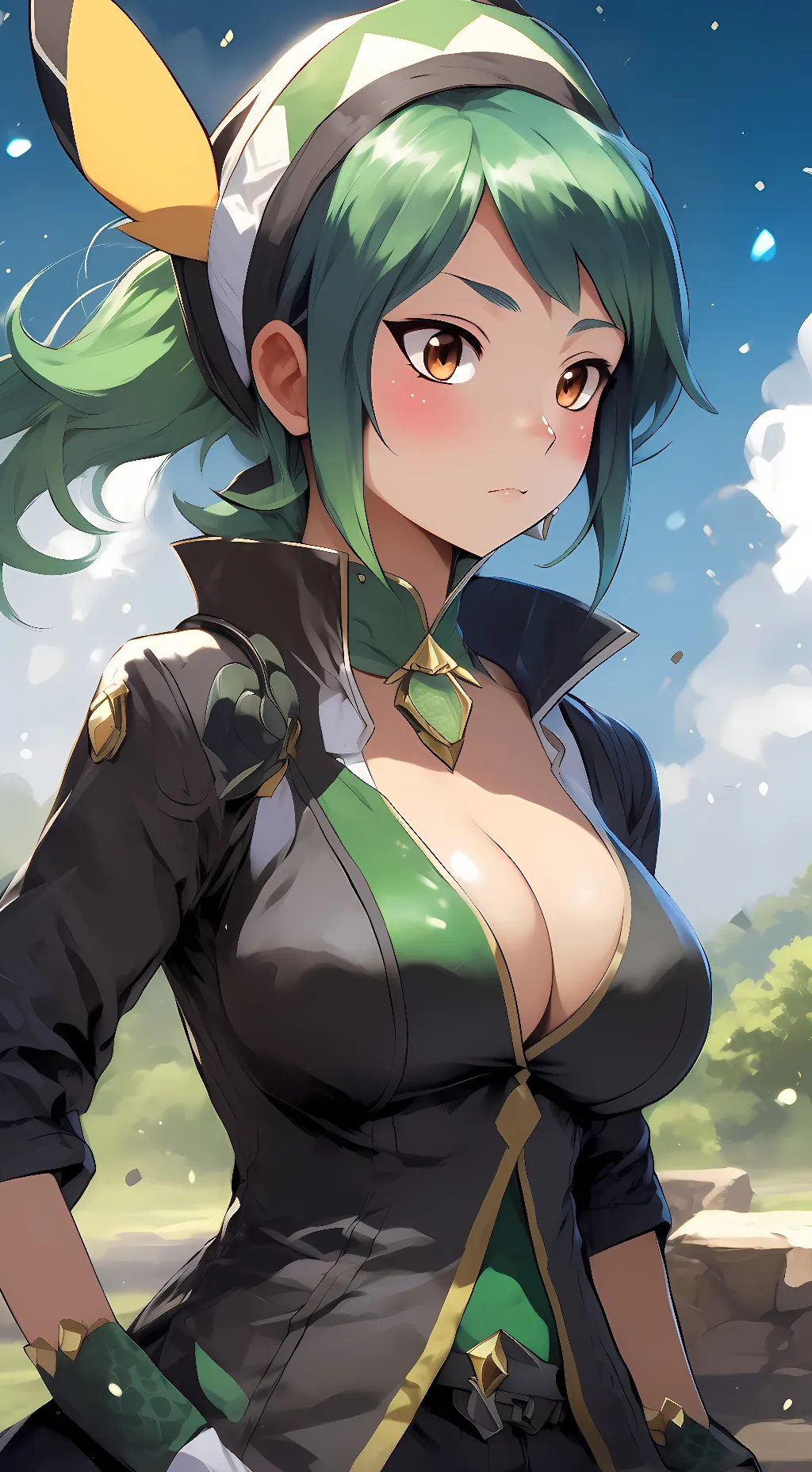 ai character: special pokemon background