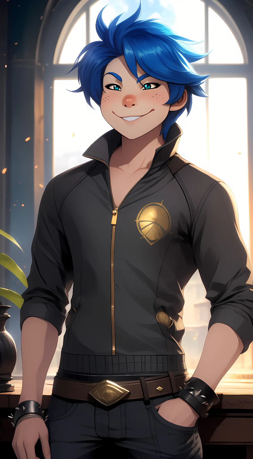 ai character: Ludwig von Koopa  background