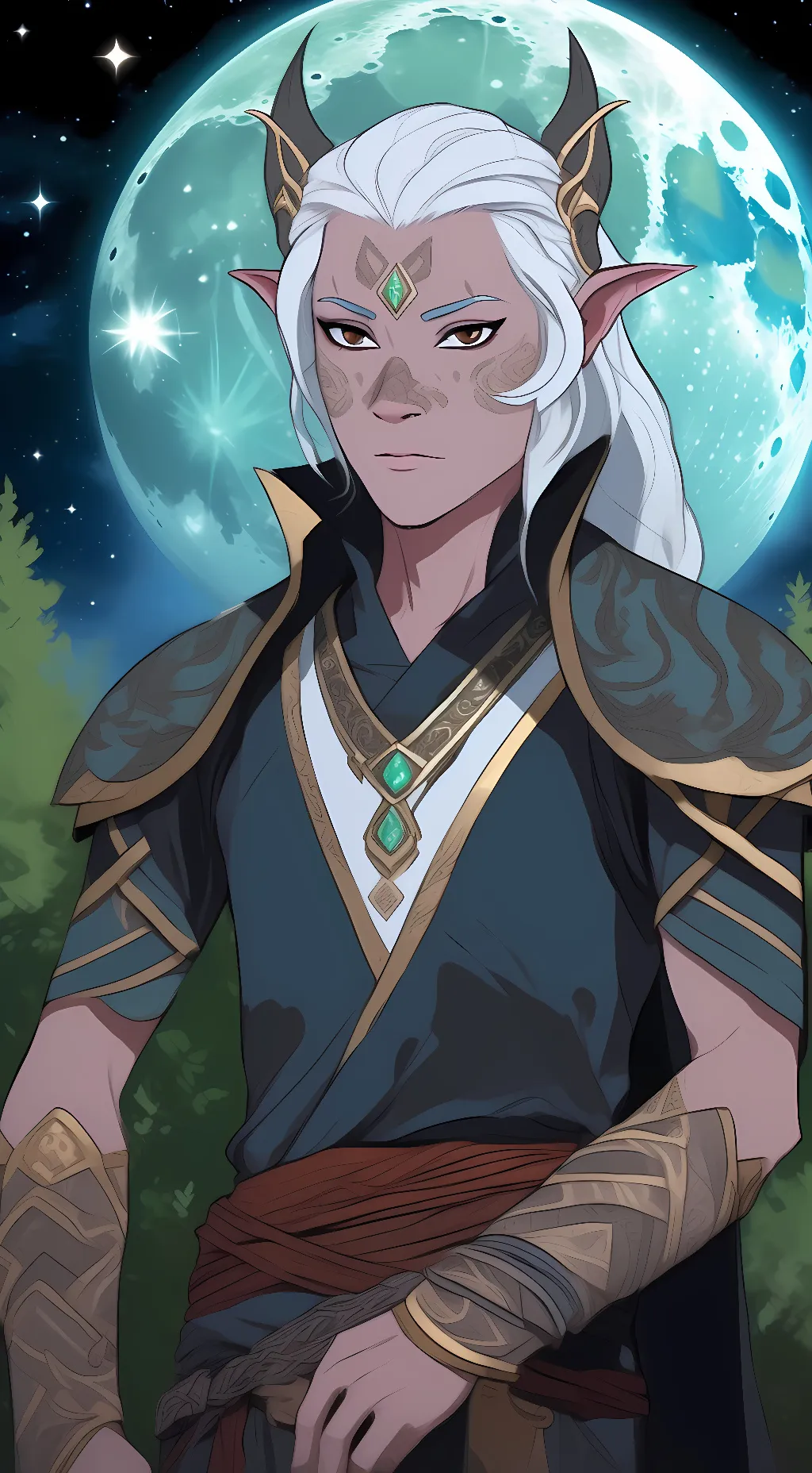 ai character: Runnan  background