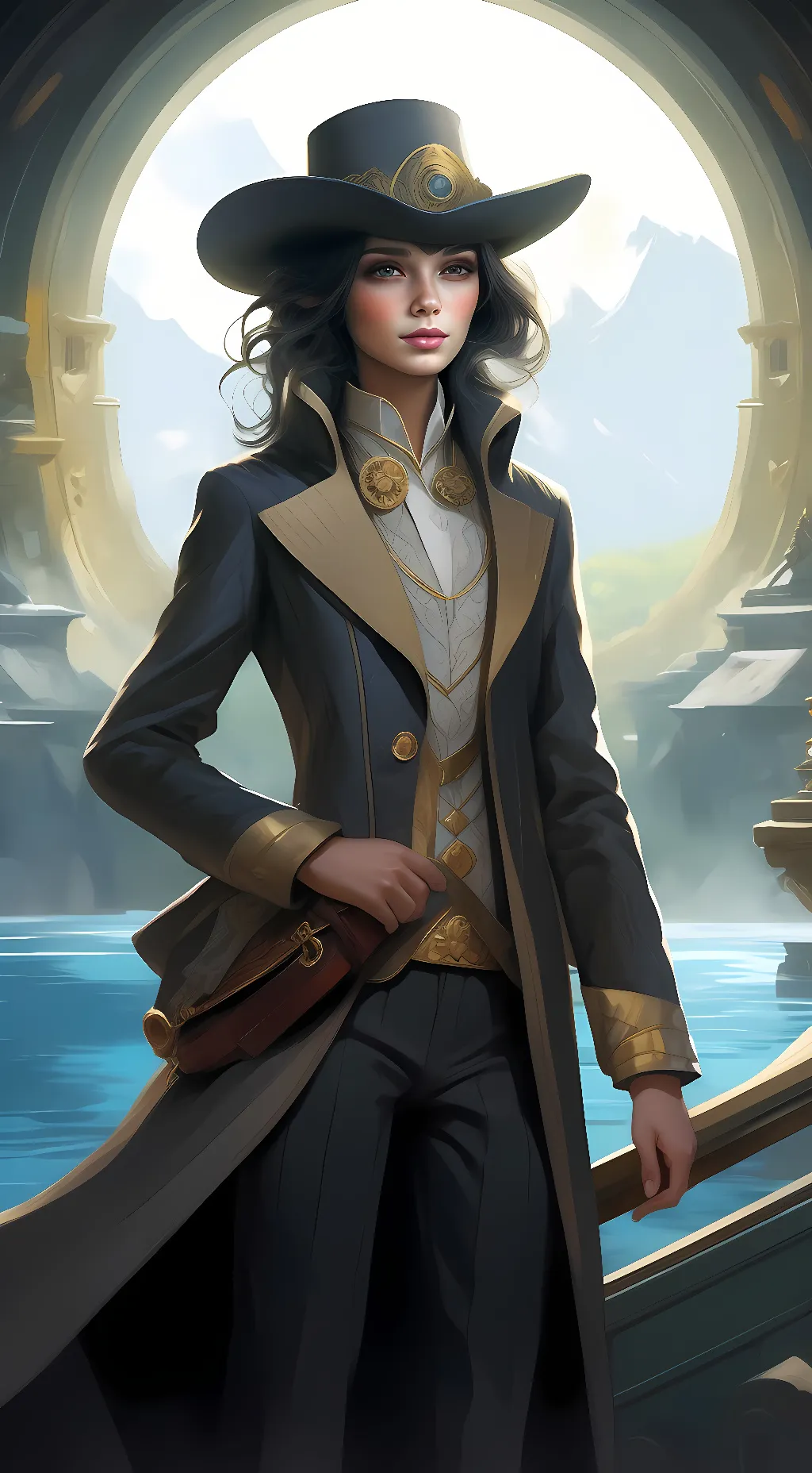 ai character: Freya background