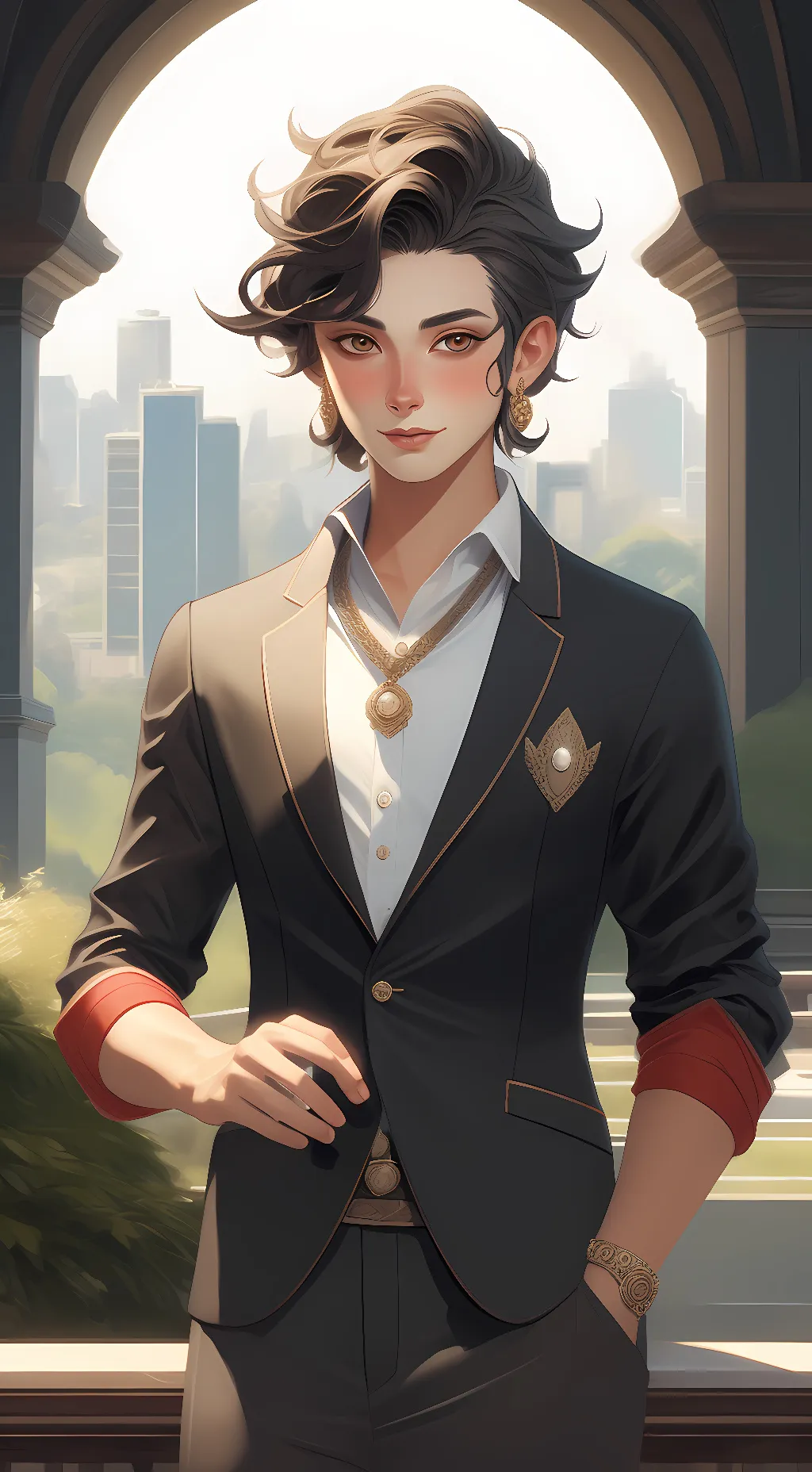 ai character: Jacki  background