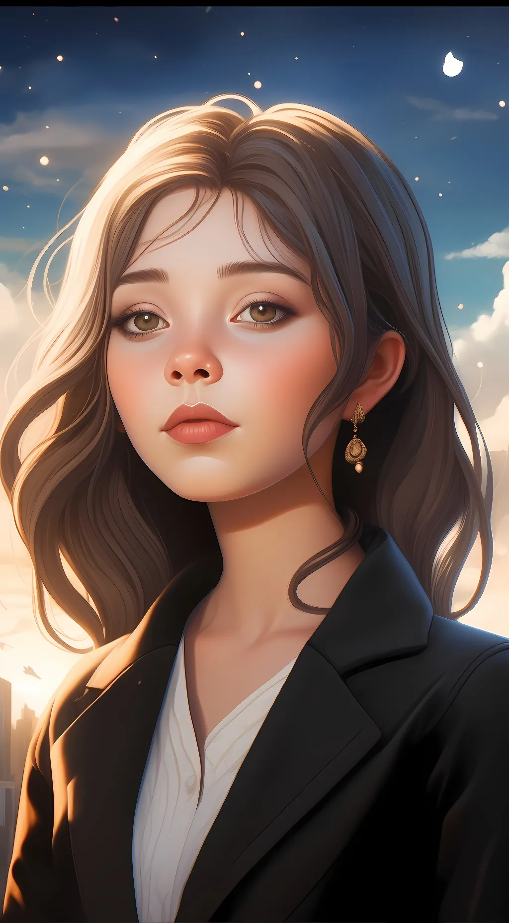 ai character: chanel background