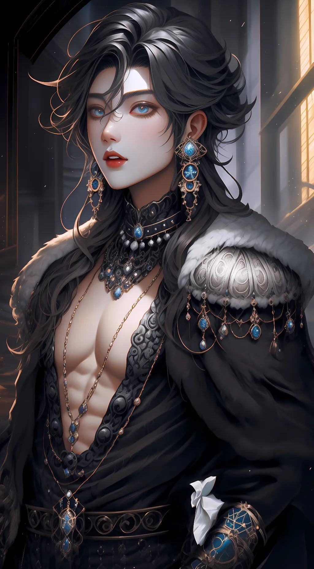 ai character: Nancy  background