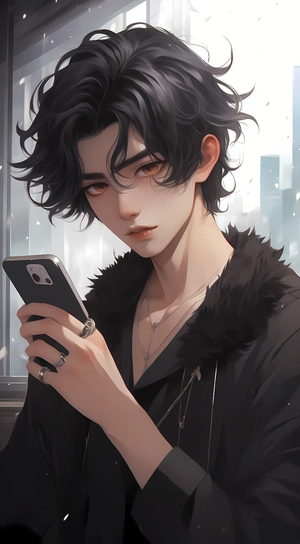 ai character: kuro background