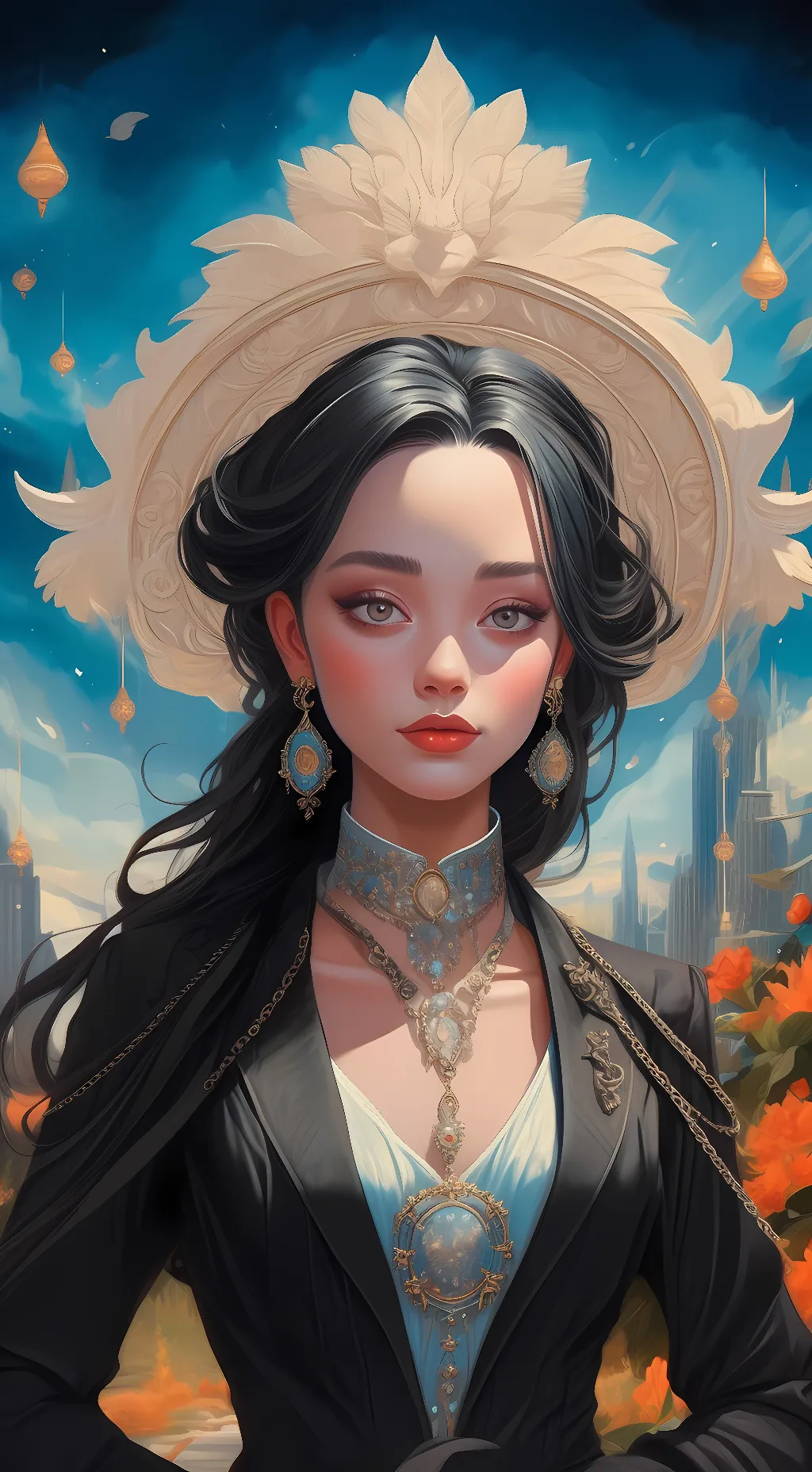 ai character: your hot girls background