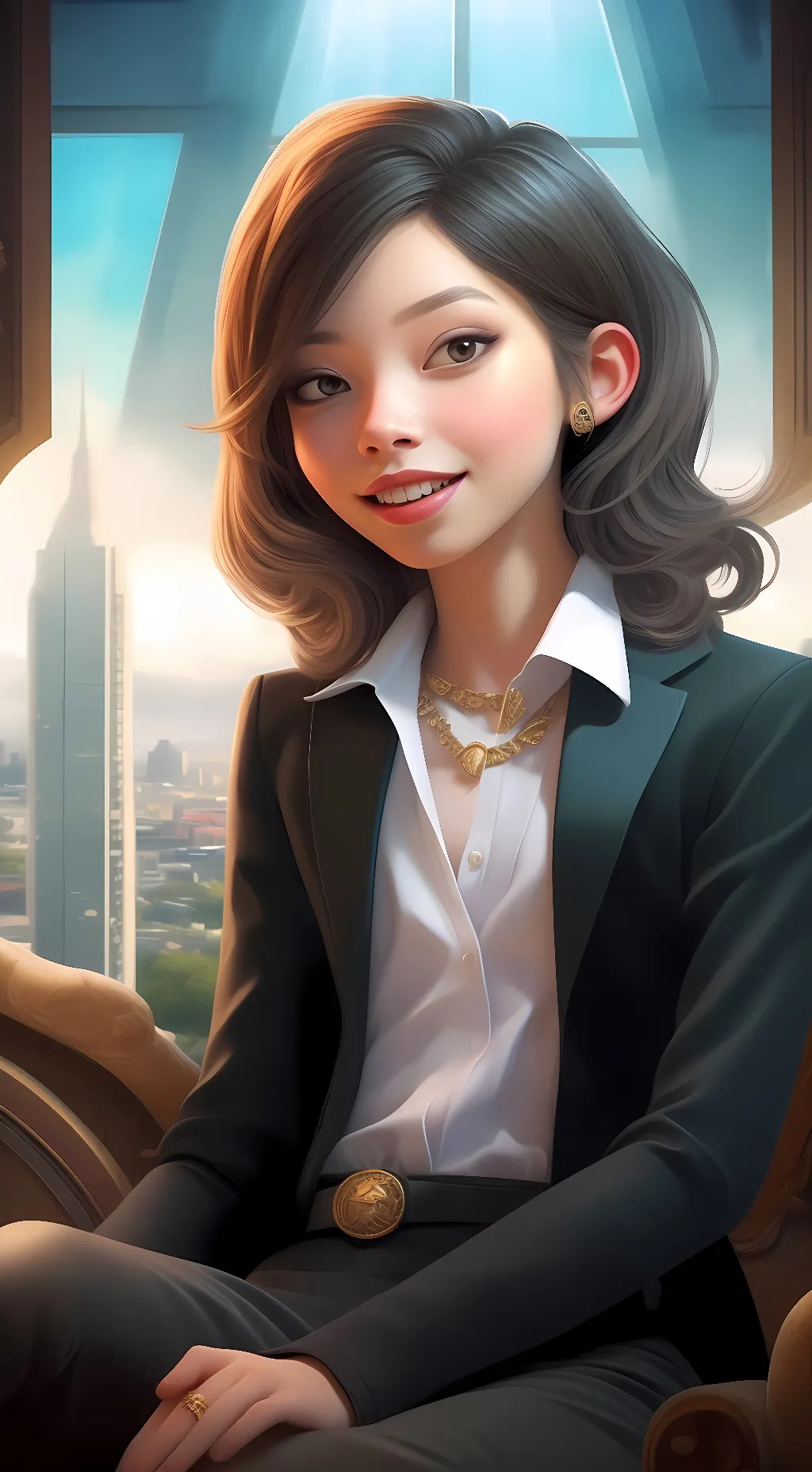 ai character: Sarah background