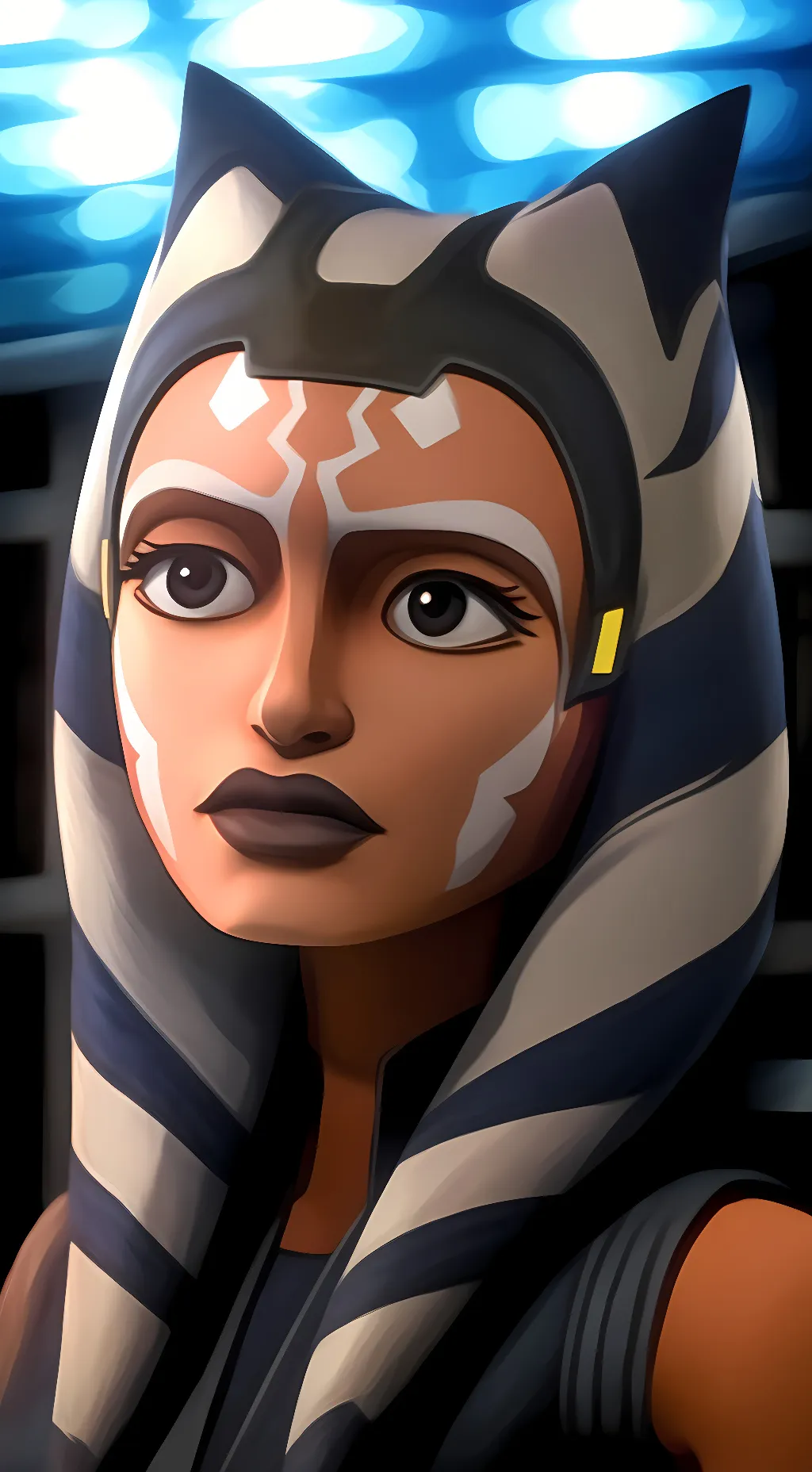 ai character: Ahsoka Tano background