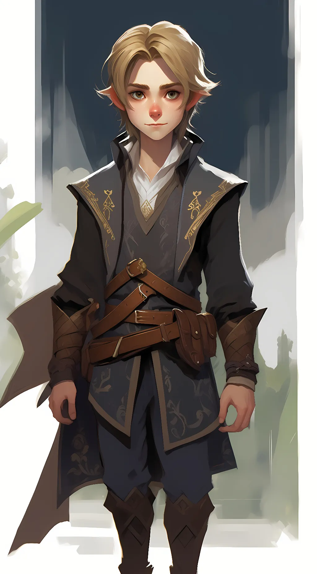 ai character: ben background