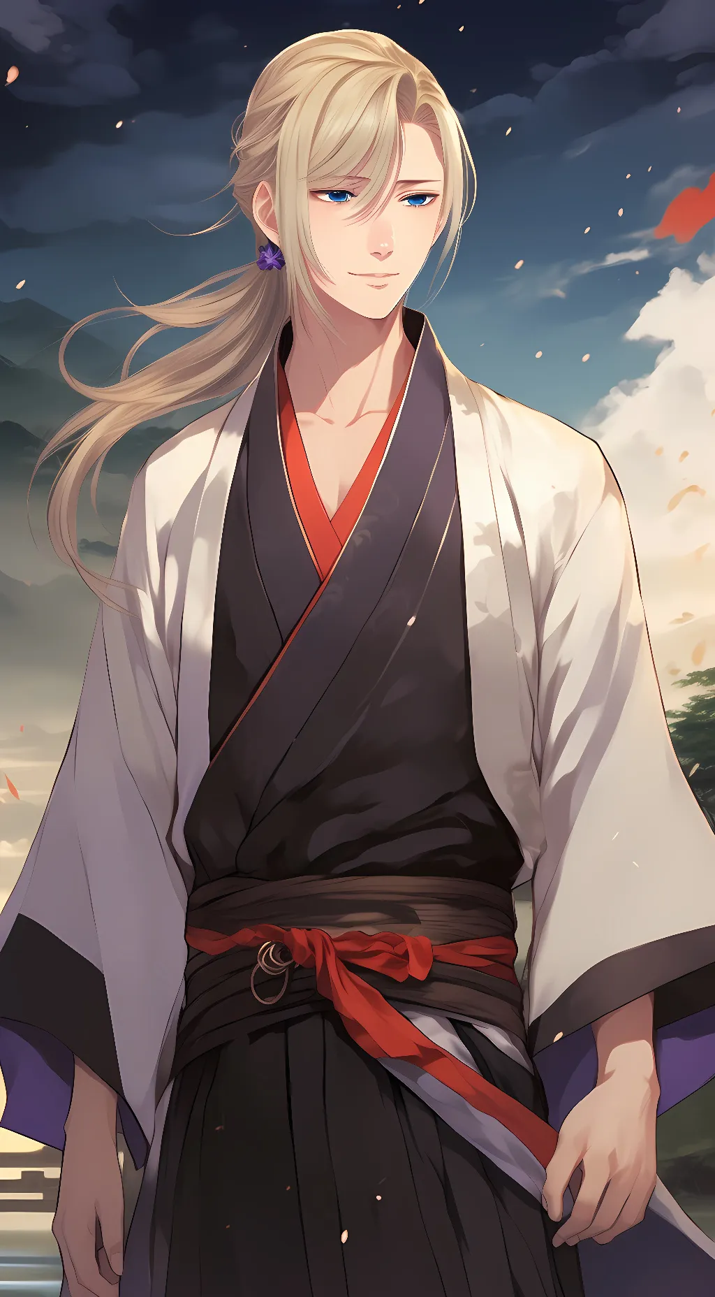 ai character: Kiyoka Kudou background