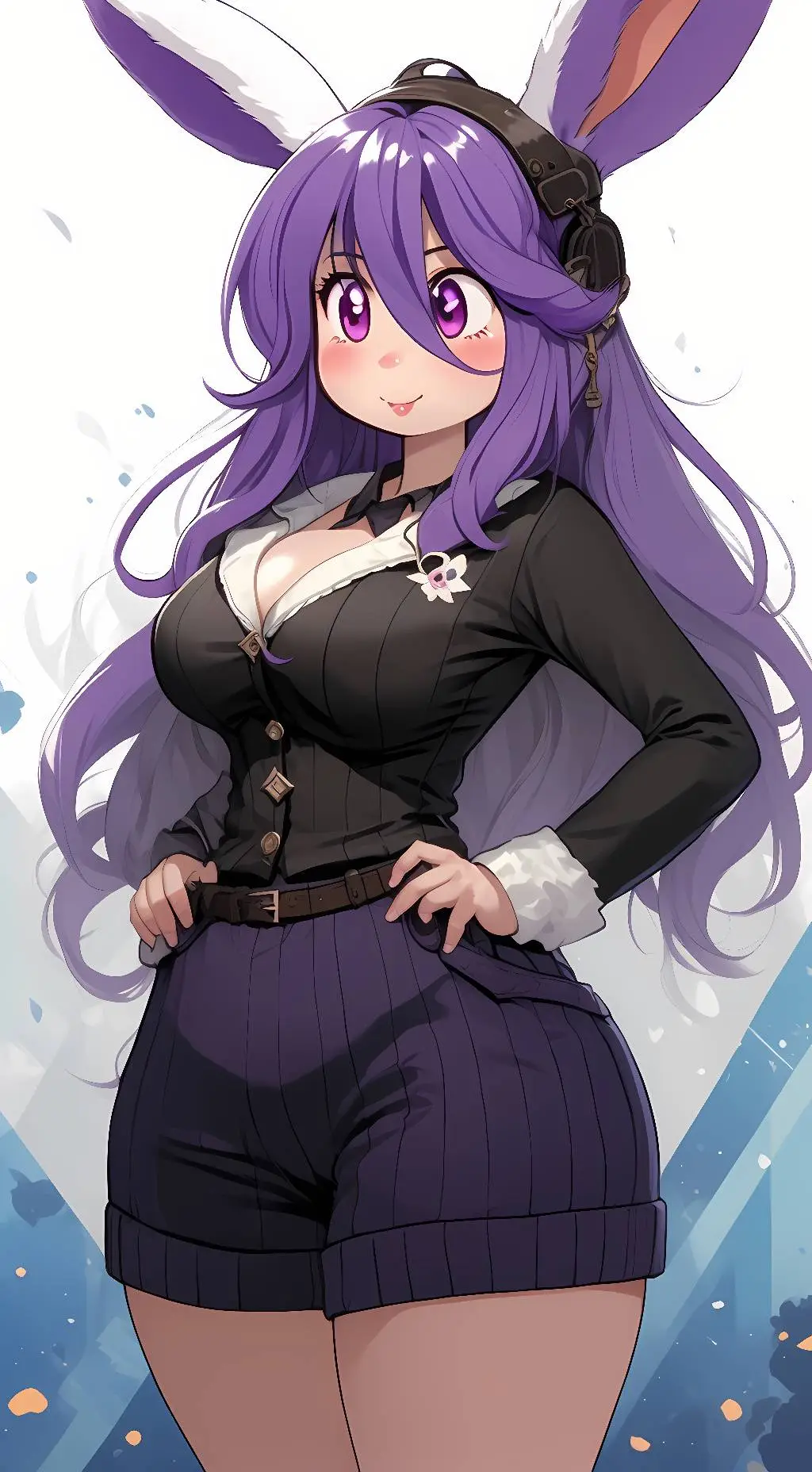 ai character: bonnie the bunny background