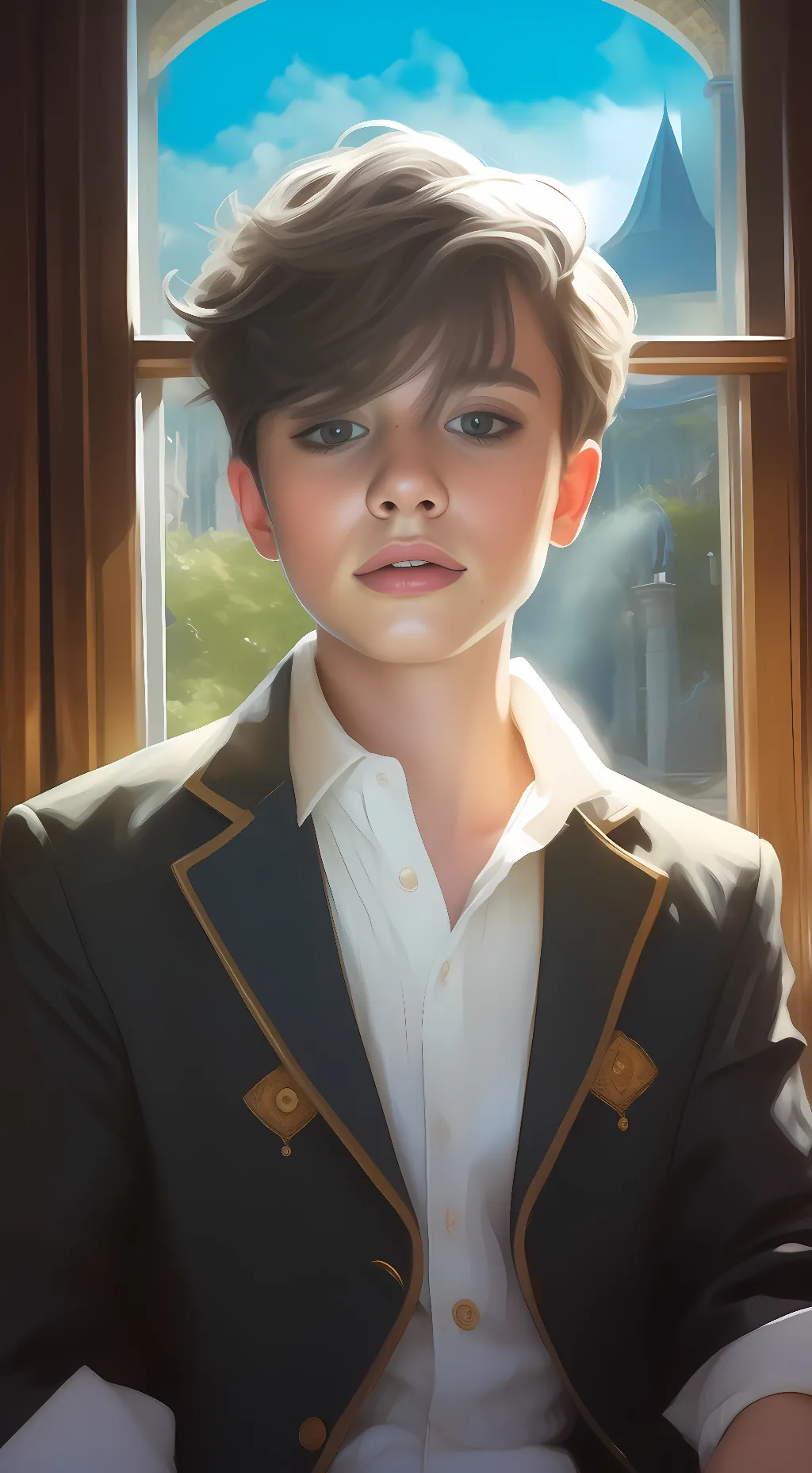 ai character: Brandon background