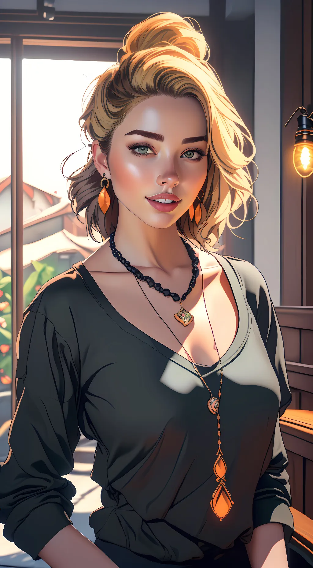 ai character: Megrah  background