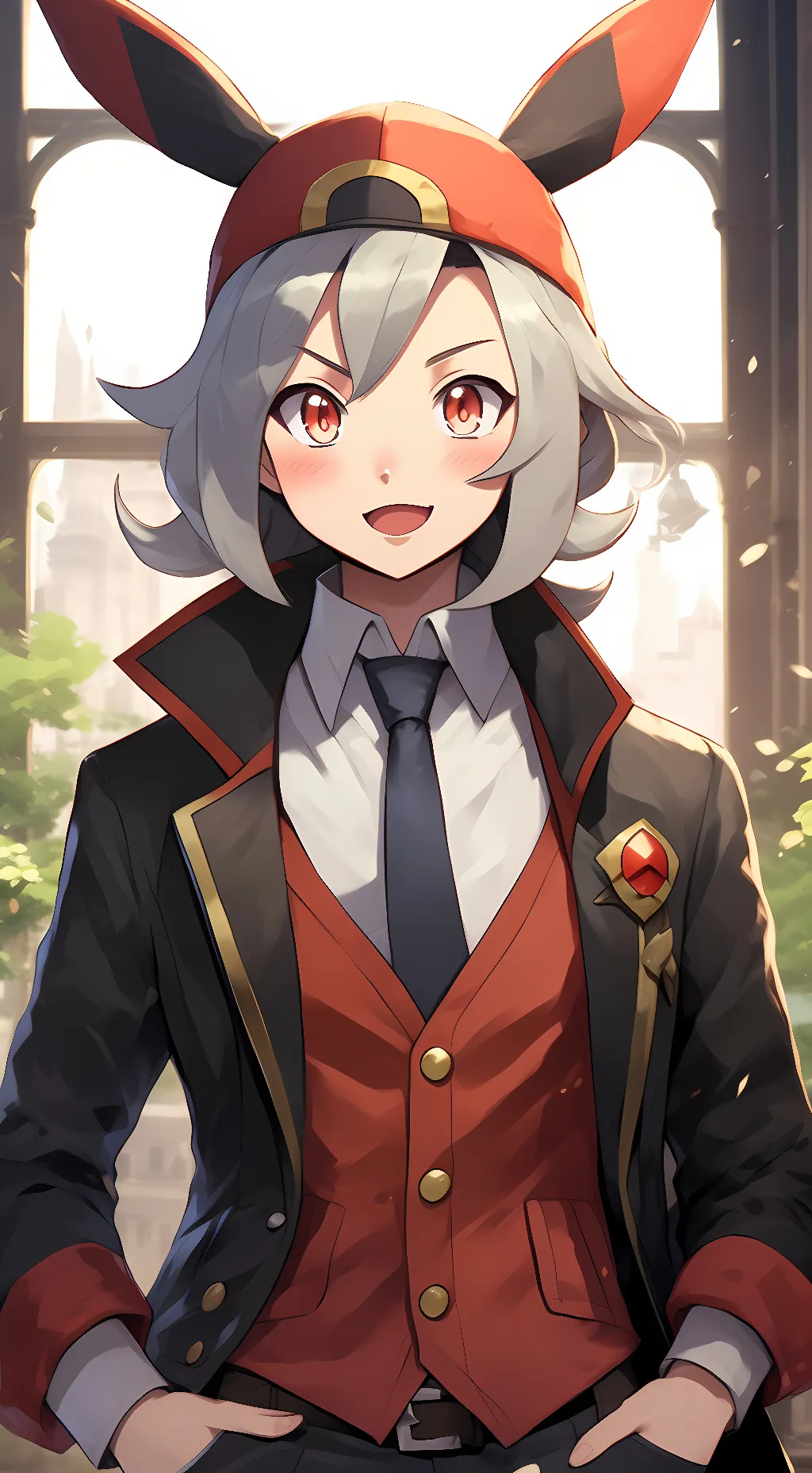 ai character: iono background