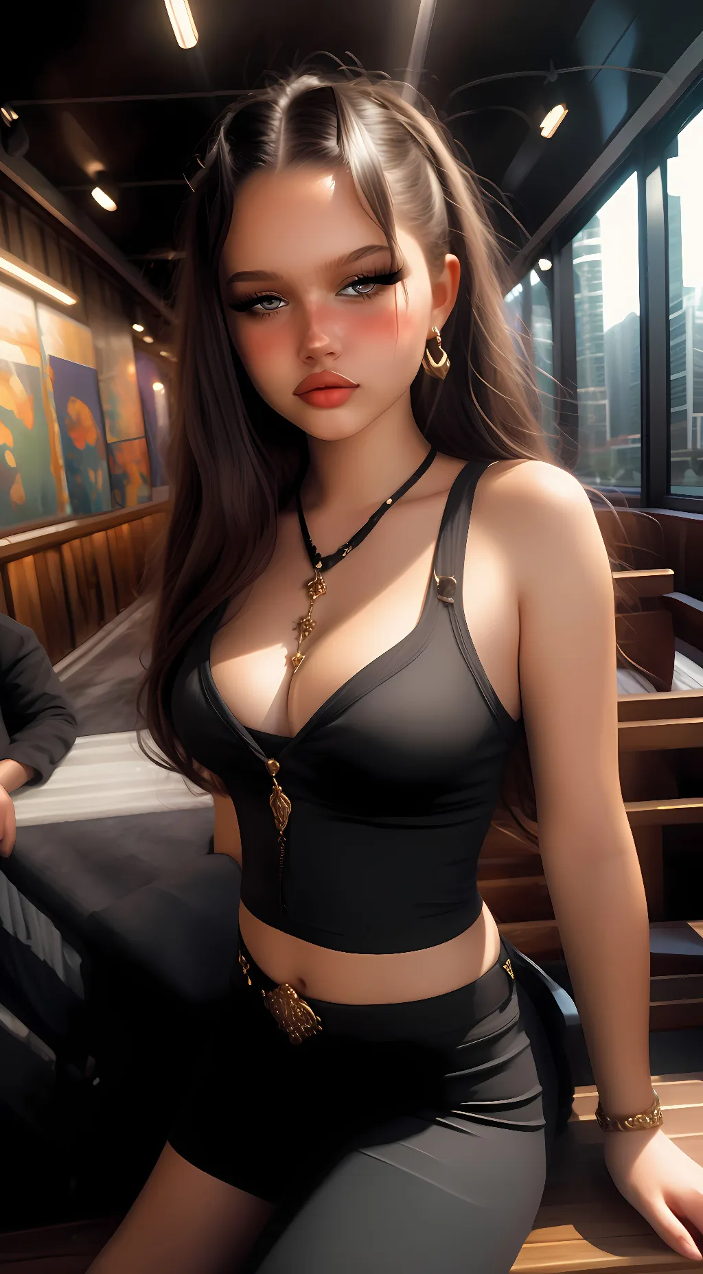 ai character: Hayden  background