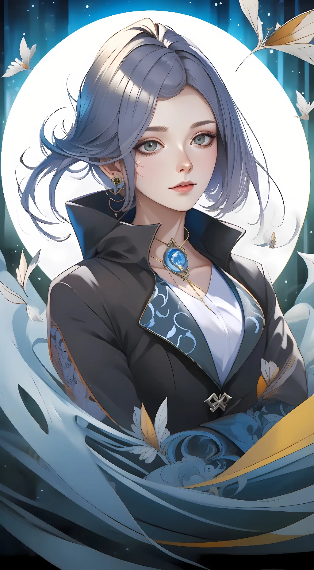ai character: chy background