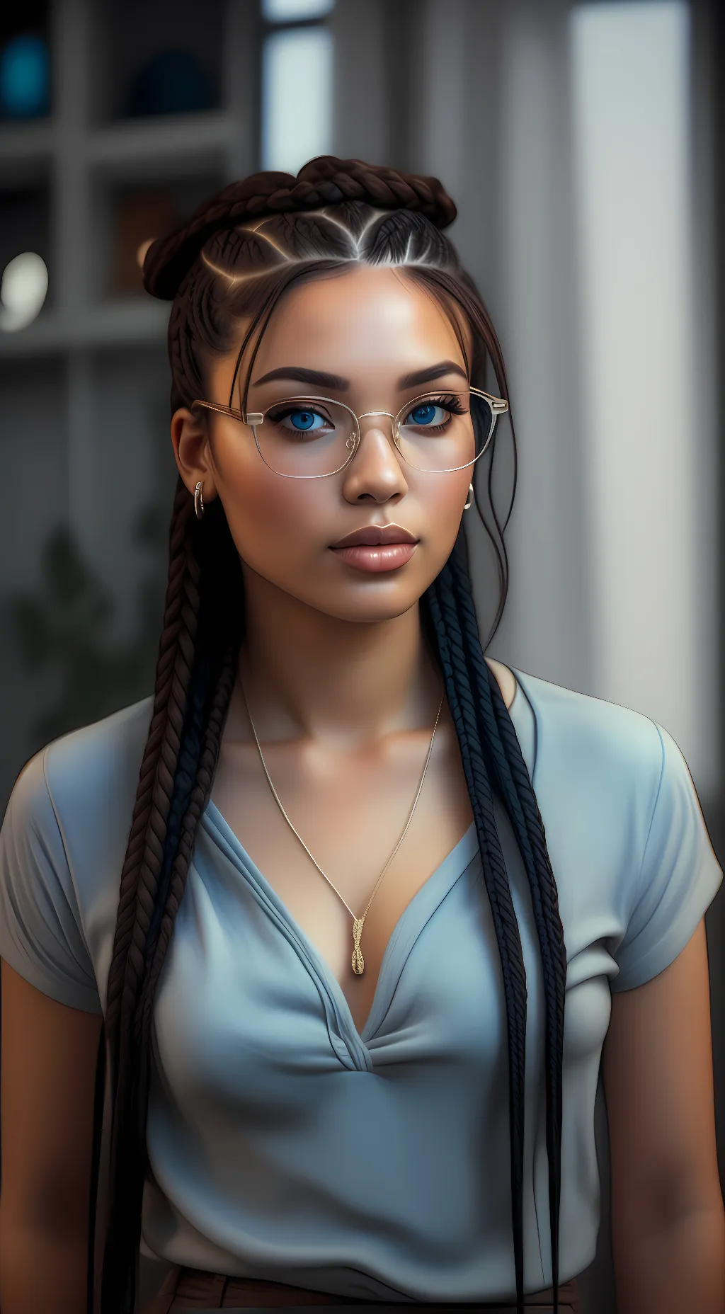 ai character: Veronica background