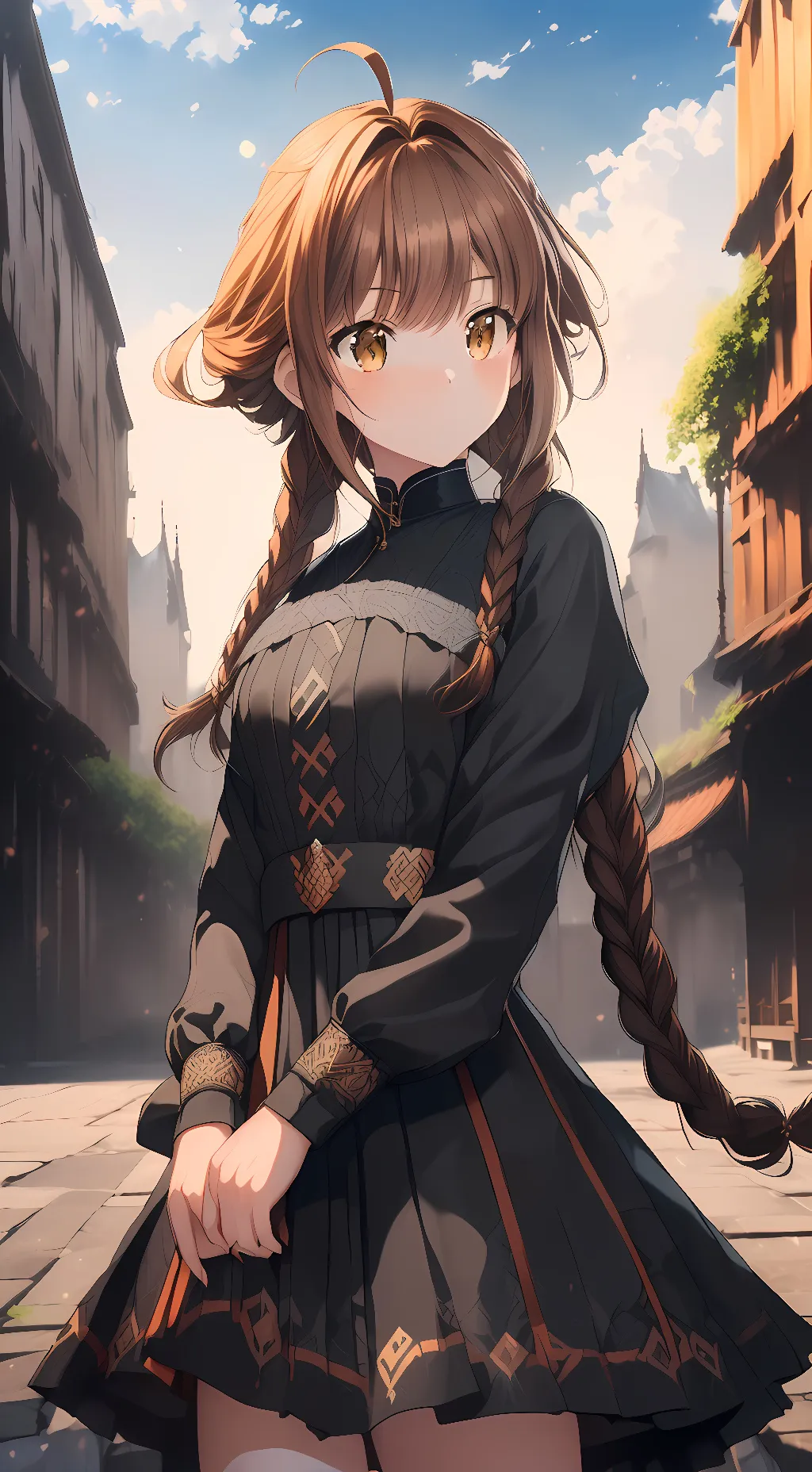 ai character: Aria Knight background