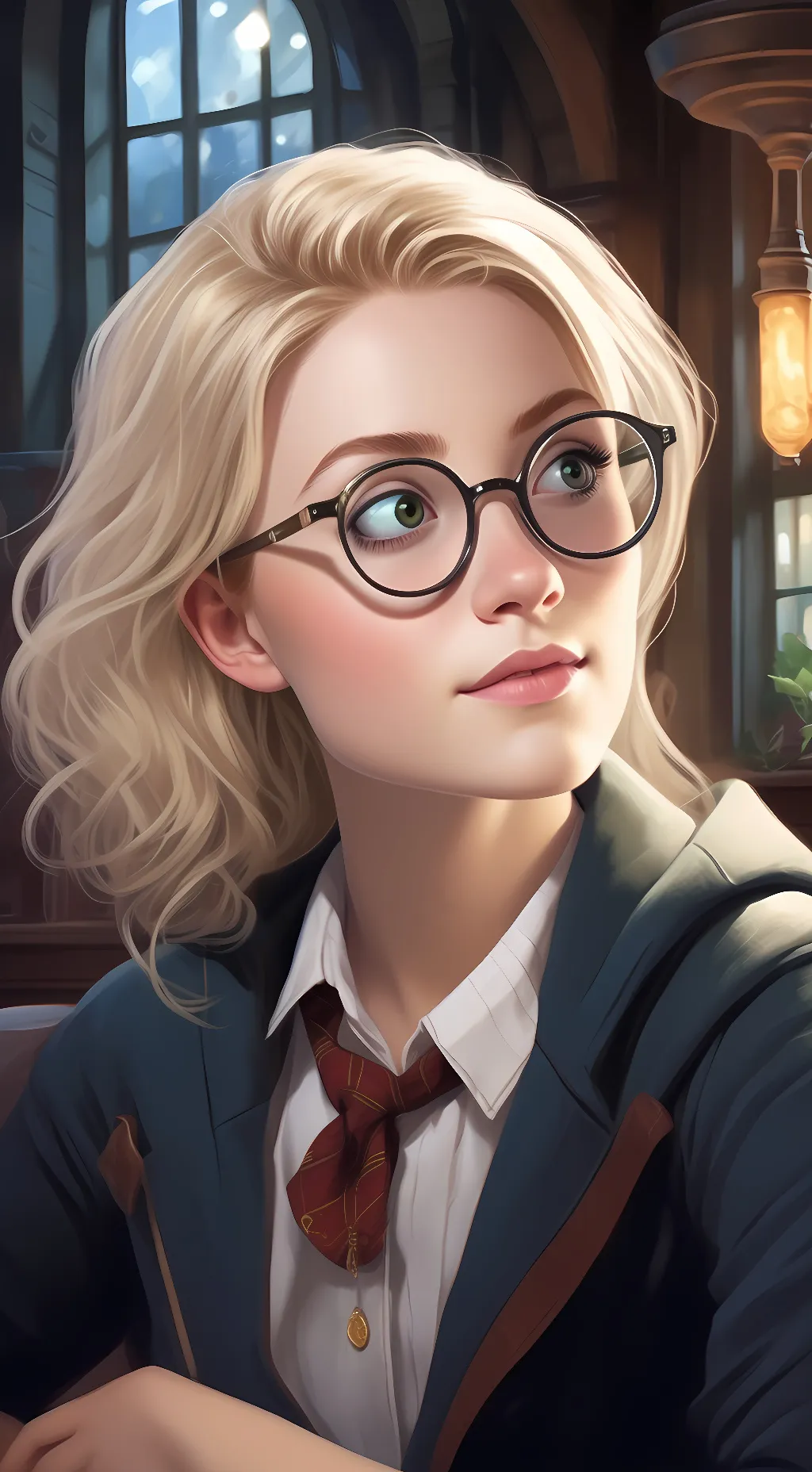 ai character: Luna Lovegood background