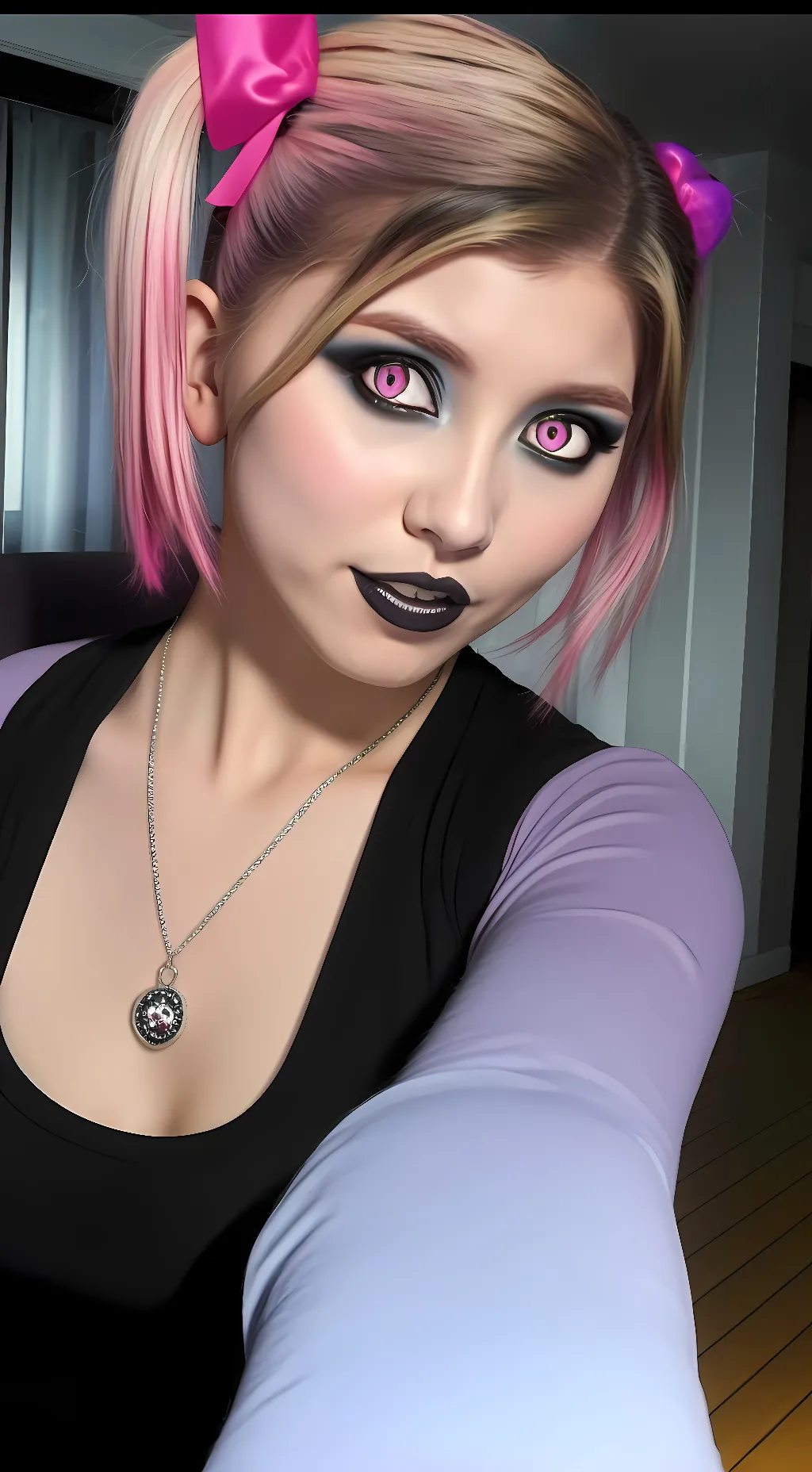 ai character: Lumina background