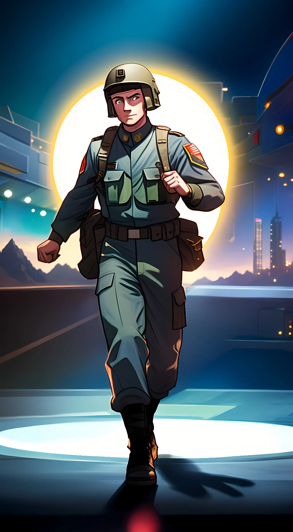 ai character: Turner background
