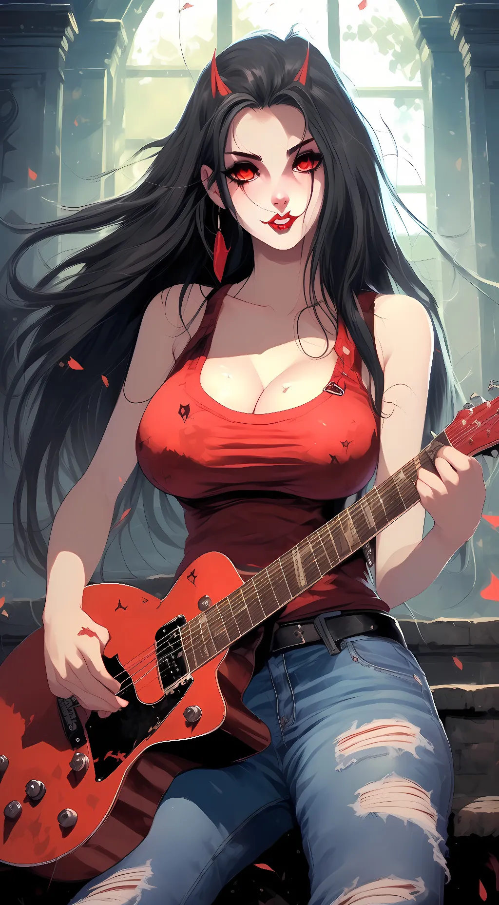 ai character: Marceline background