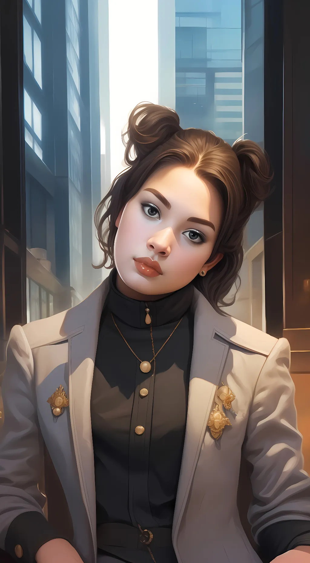 ai character: Emma  background