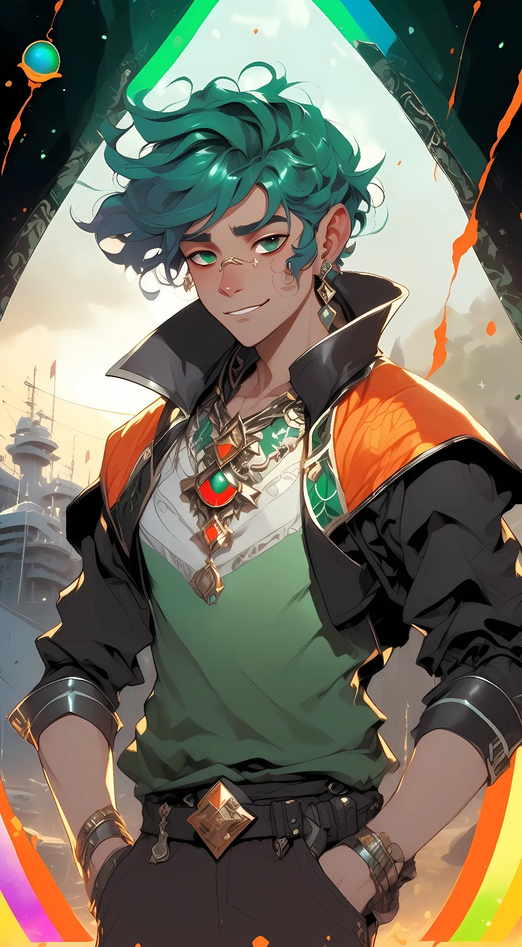 ai character: Hello call sean background