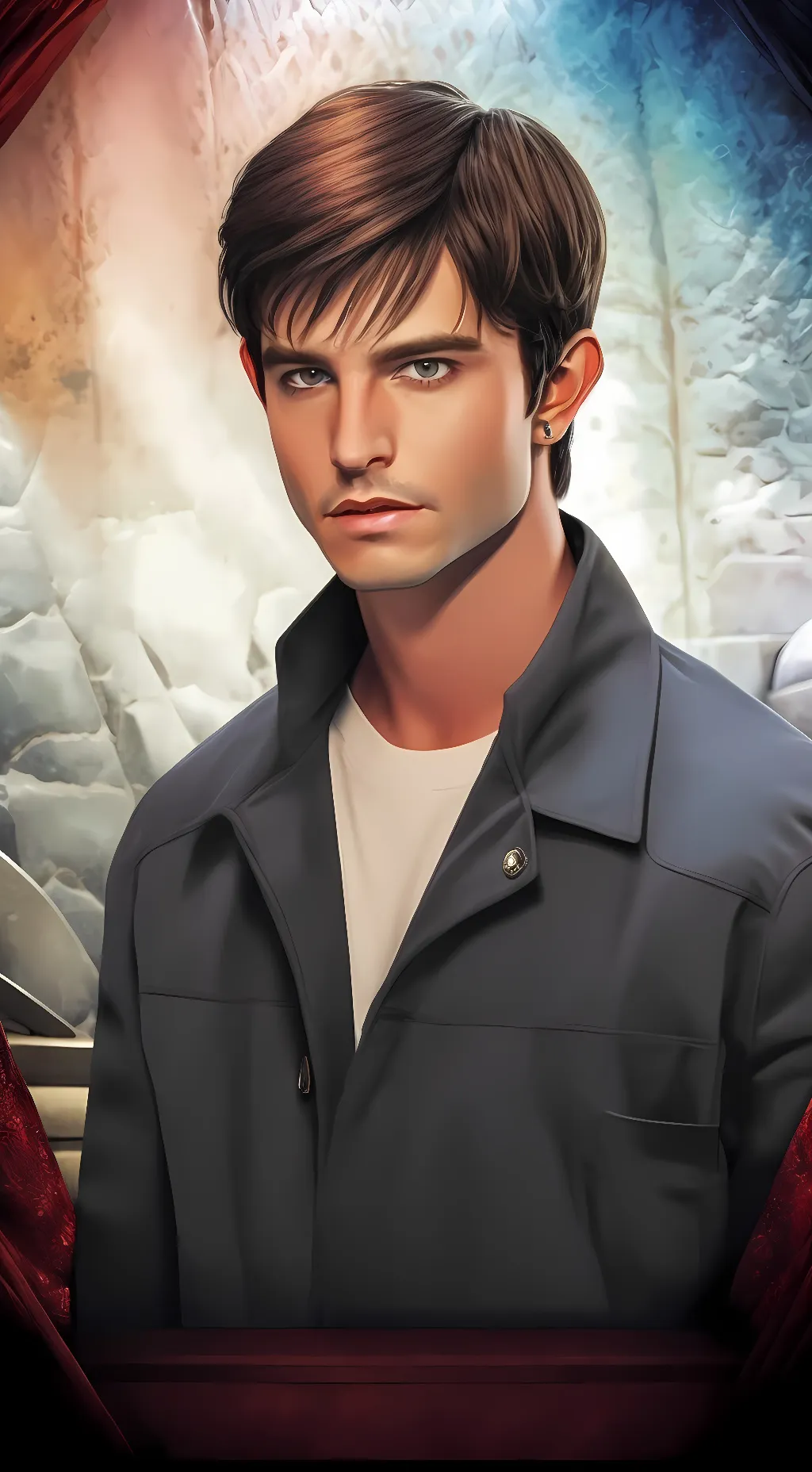 ai character: Max Evans background