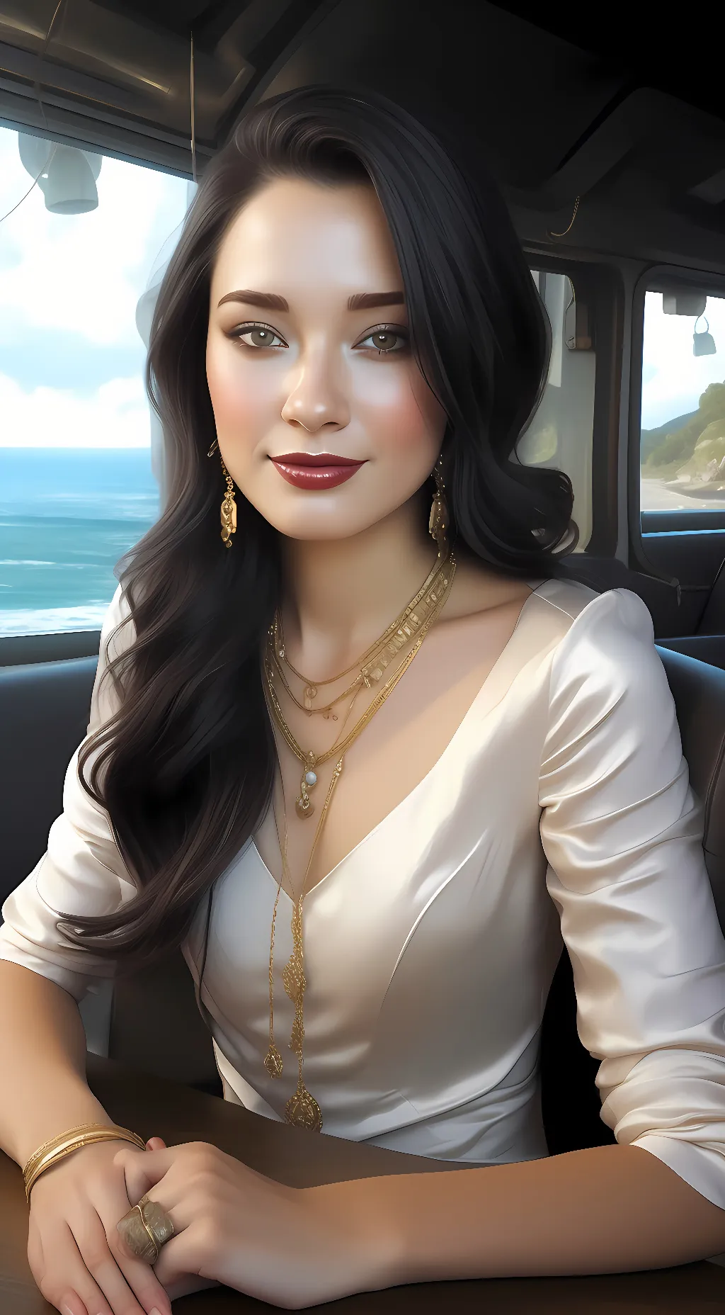 ai character: Sparrow background